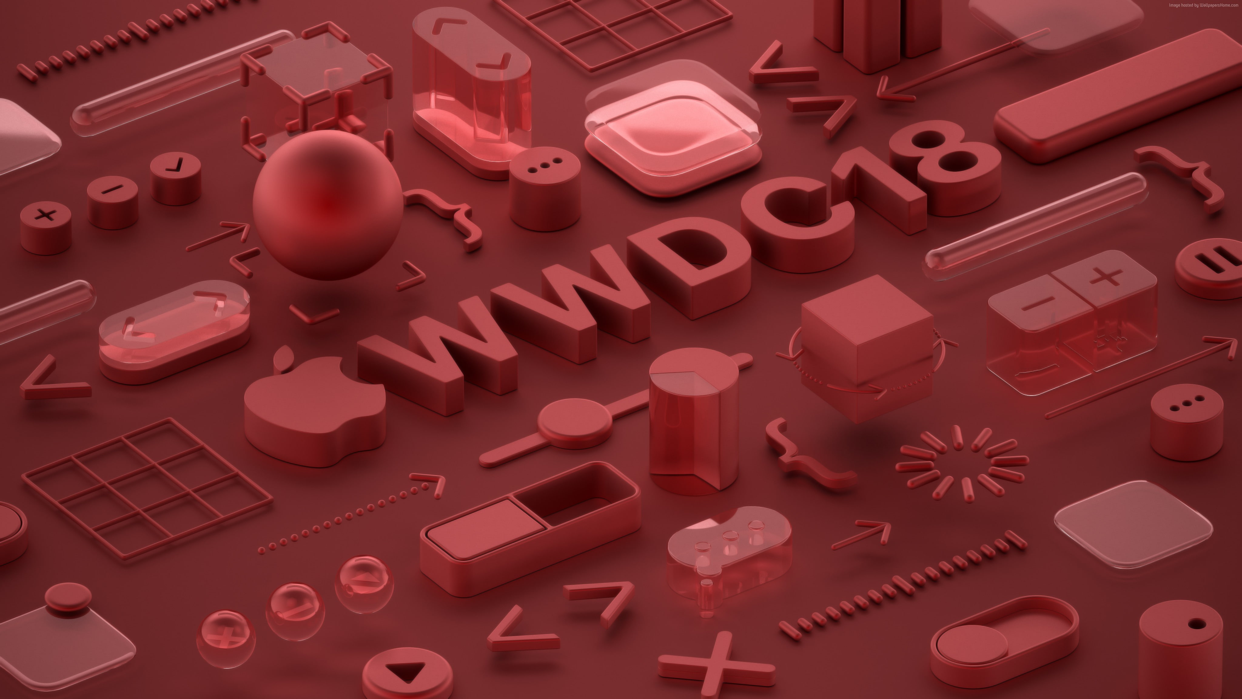 3D, Bronze, 4K, WWDC 2018, 4K, HD Wallpaper