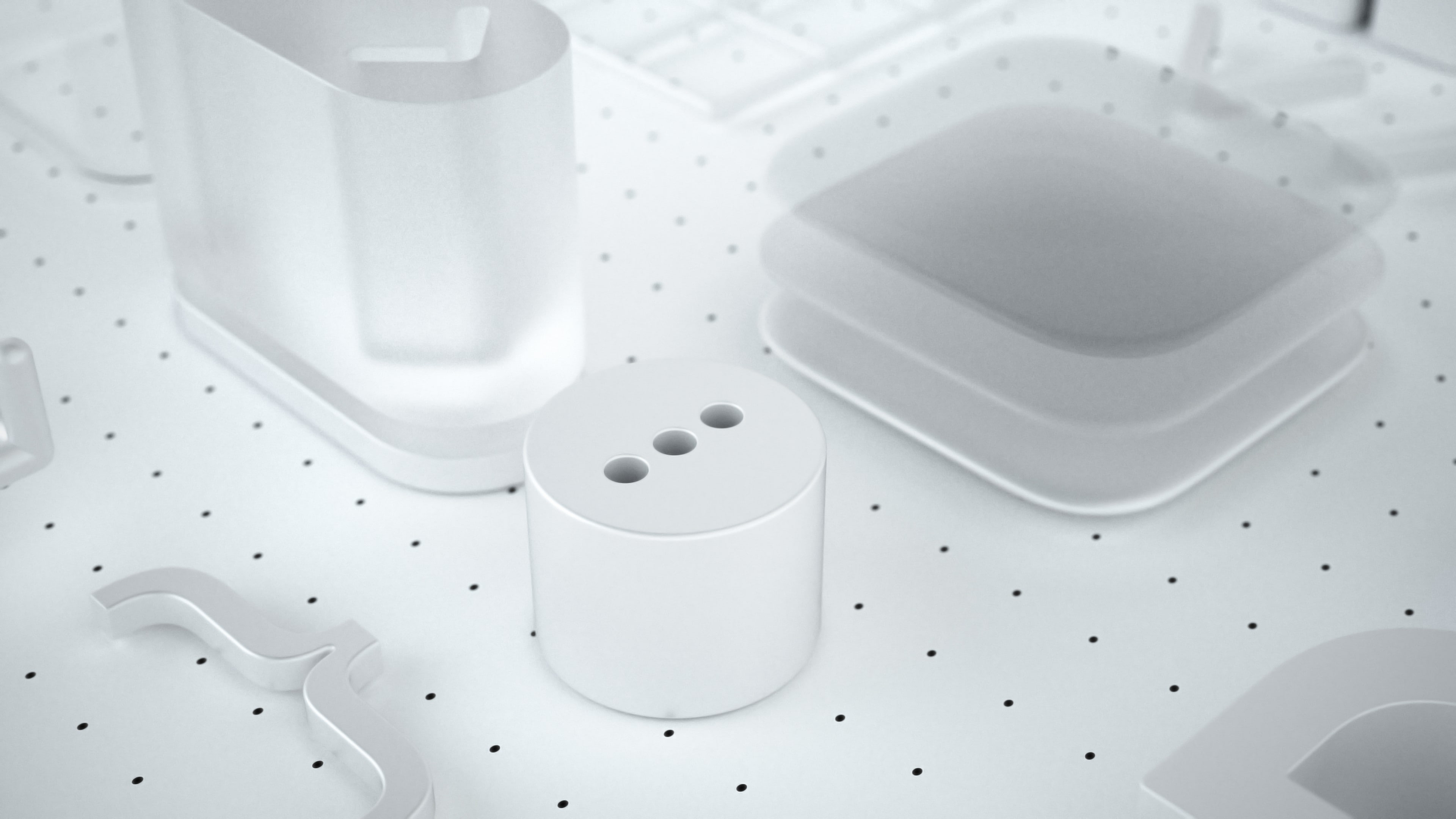 WWDC 2018, 4K, 3D, 4K, White, HD Wallpaper