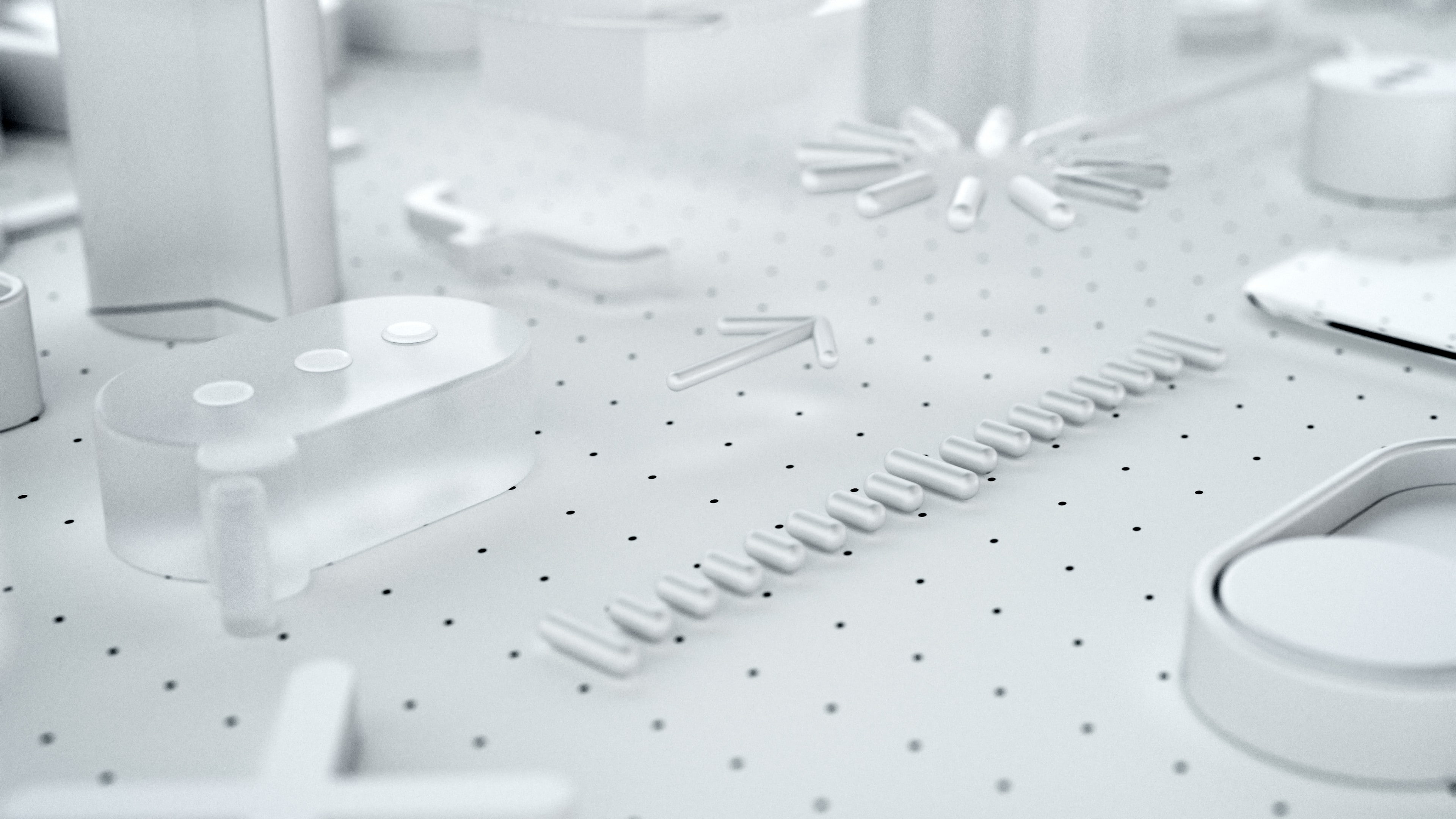 3D, WWDC 2018, 4K, White, 4K, HD Wallpaper