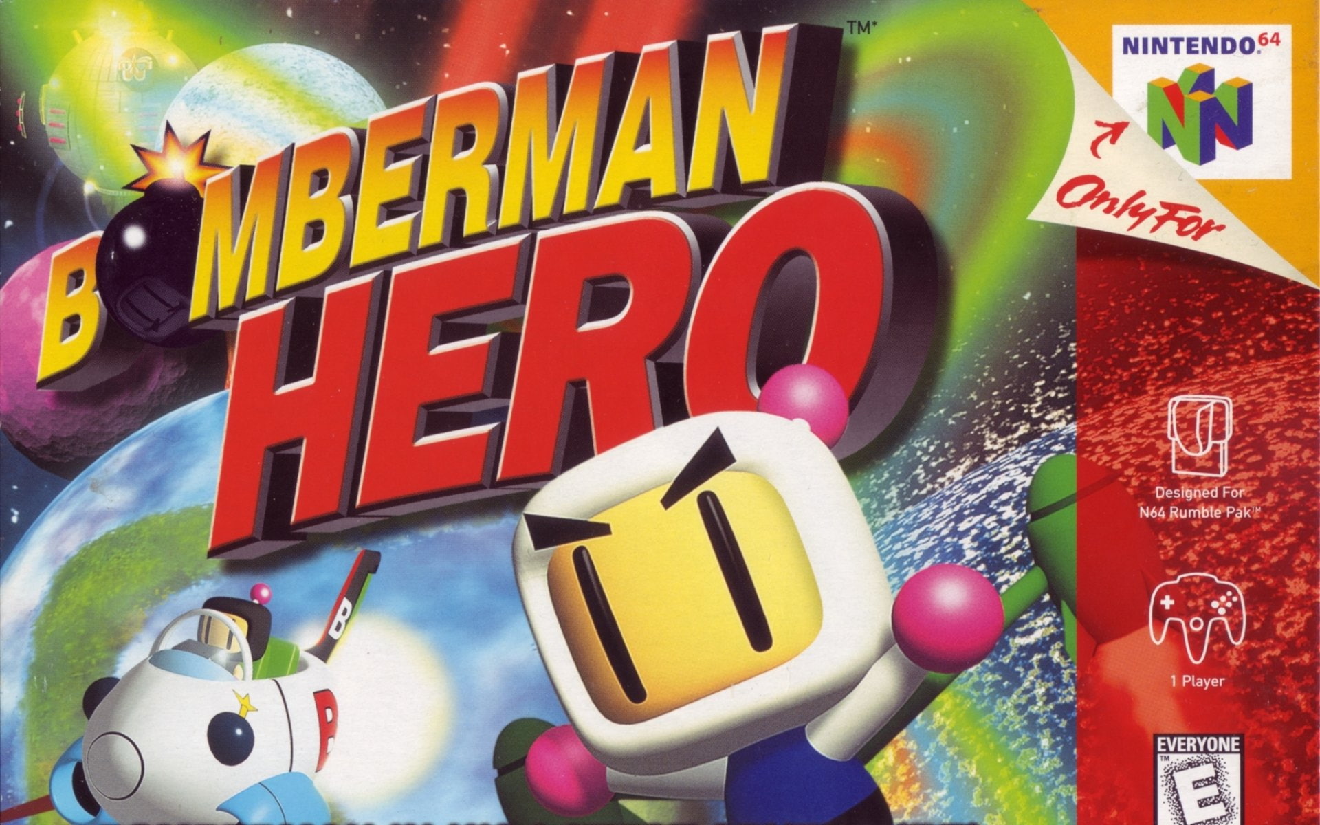 Bomberman Hero, 1080P, Video Game, HD Wallpaper