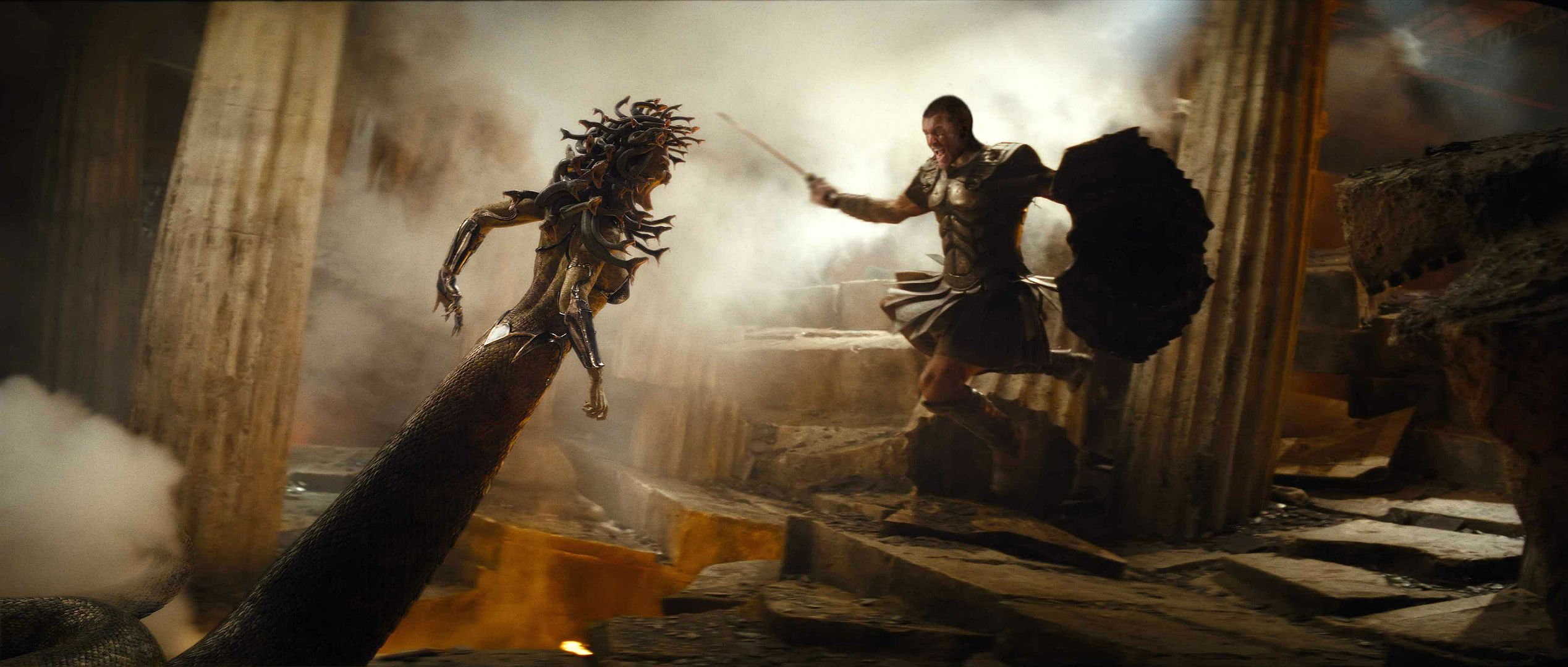 medusa, action, fantasy, adventure, clash, 1080P, titans, HD Wallpaper