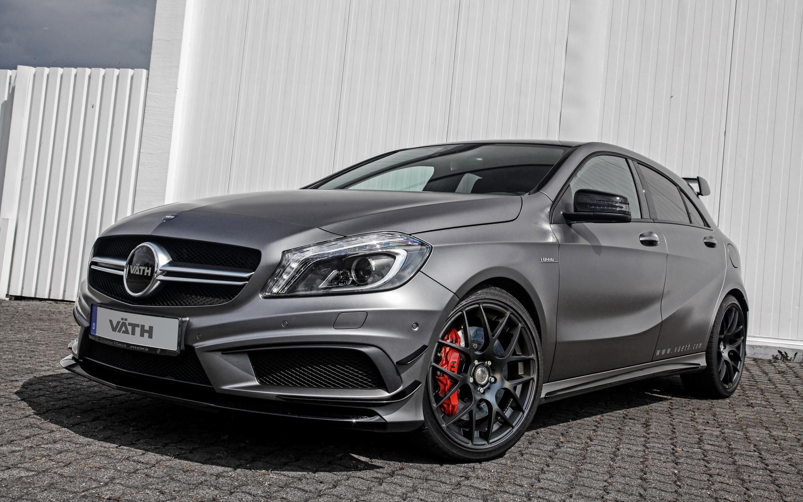 2014, benz, amg, 2K, grey, vaeth, cars, sedan, mercedes, mercedes benz, HD Wallpaper
