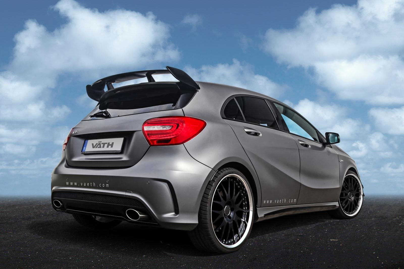 720P, tuning, mercedes, amg, a45, HD Wallpaper