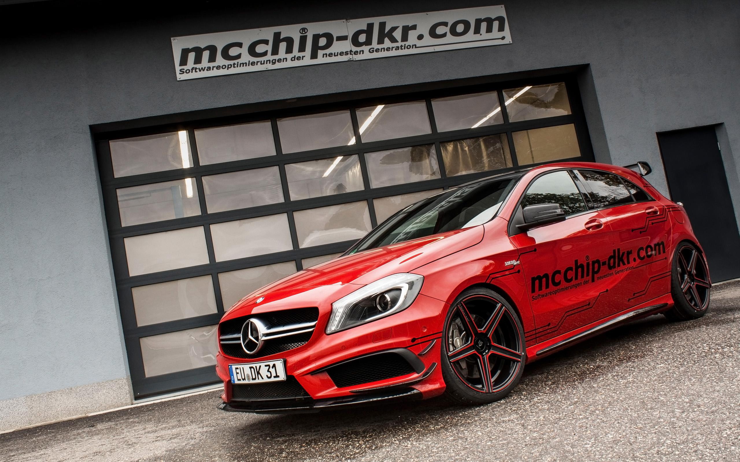 amg, cars, mercedes, mercedes benz, 2014, hatchback, benz, mcchip, red, door, 2K, dkr, HD Wallpaper