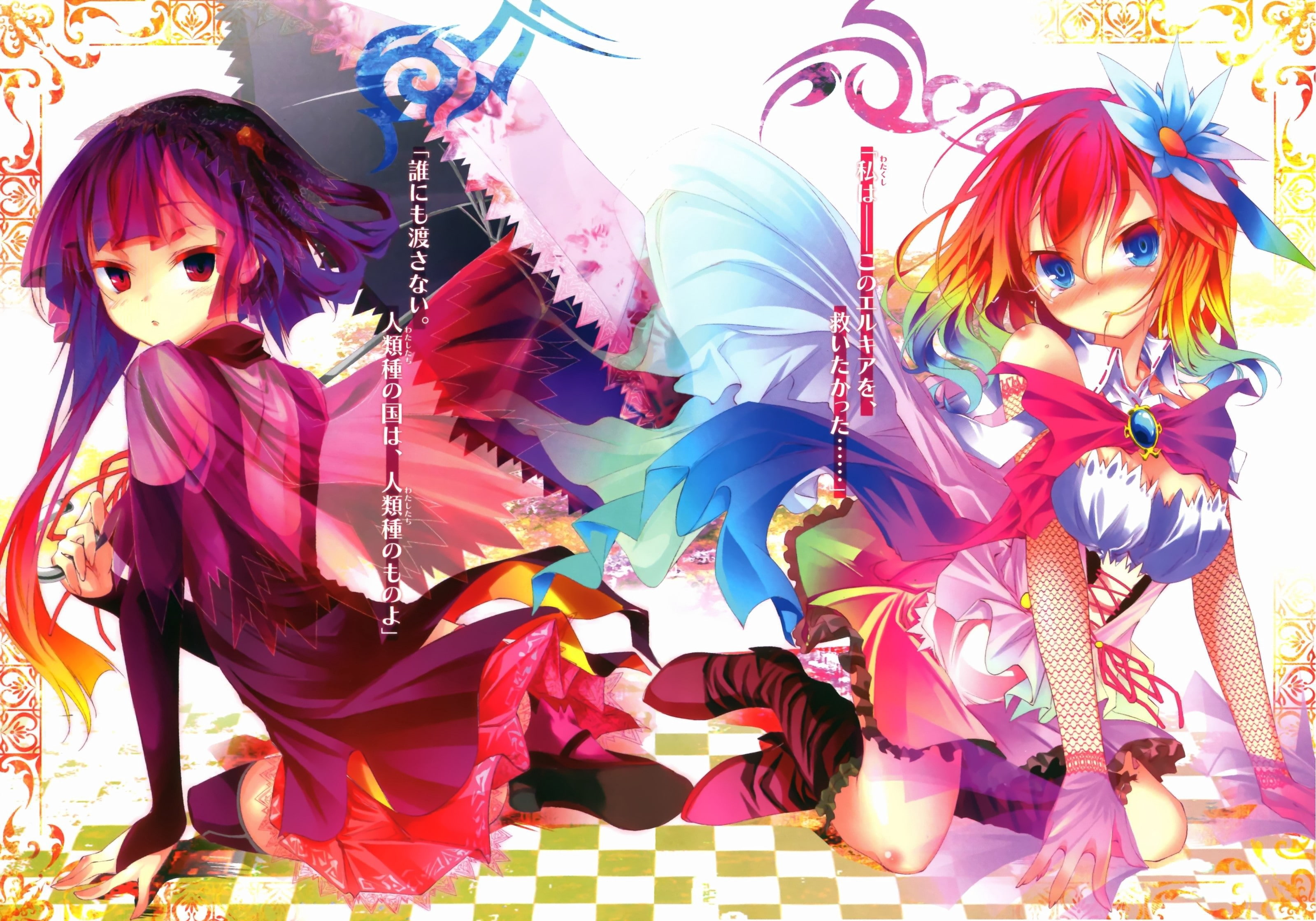 anime girls, No Game No Life, 2K, Stephanie Dora, anime, HD Wallpaper