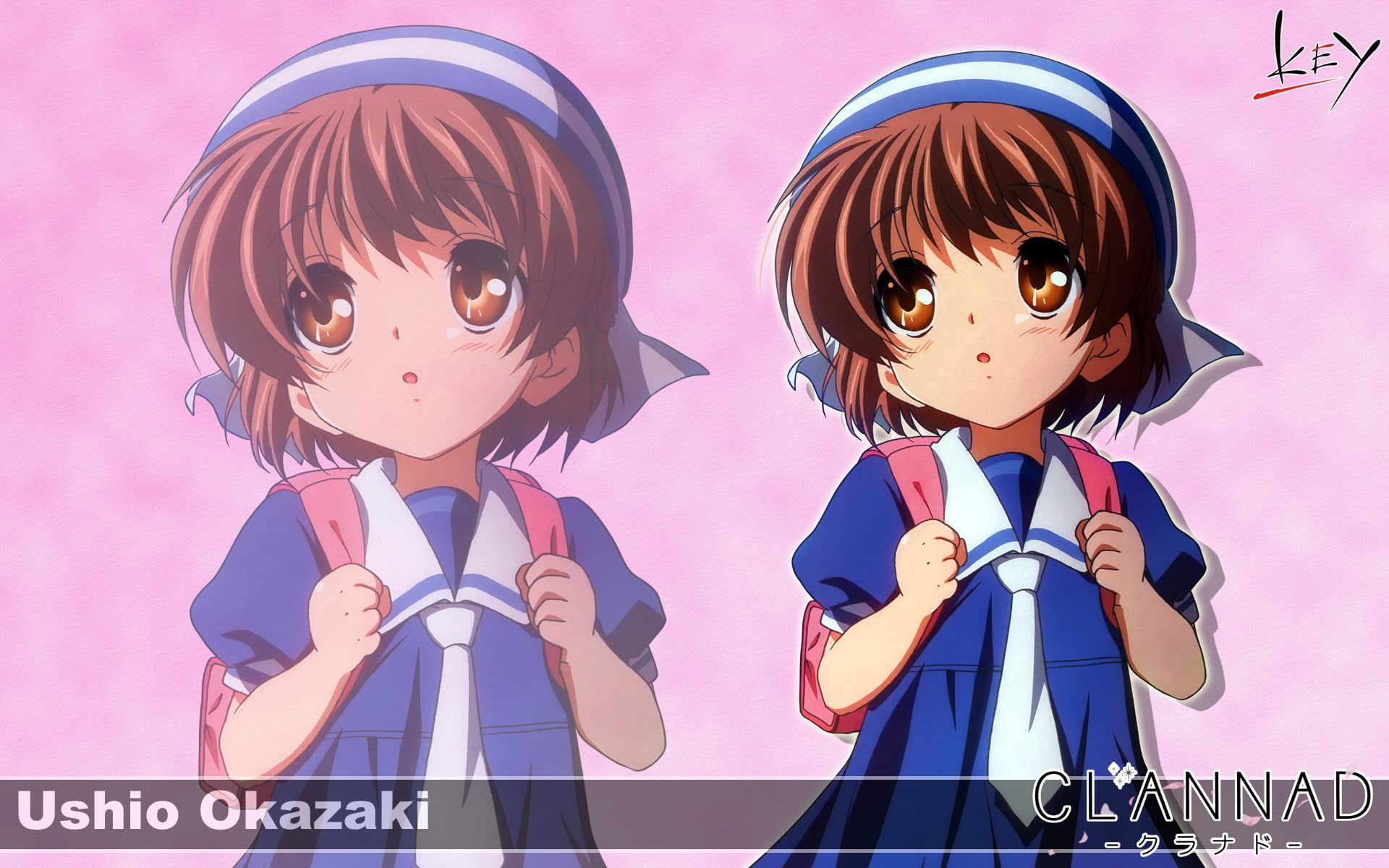 Clannad, 1080P, Anime, Ushio Okazaki, HD Wallpaper