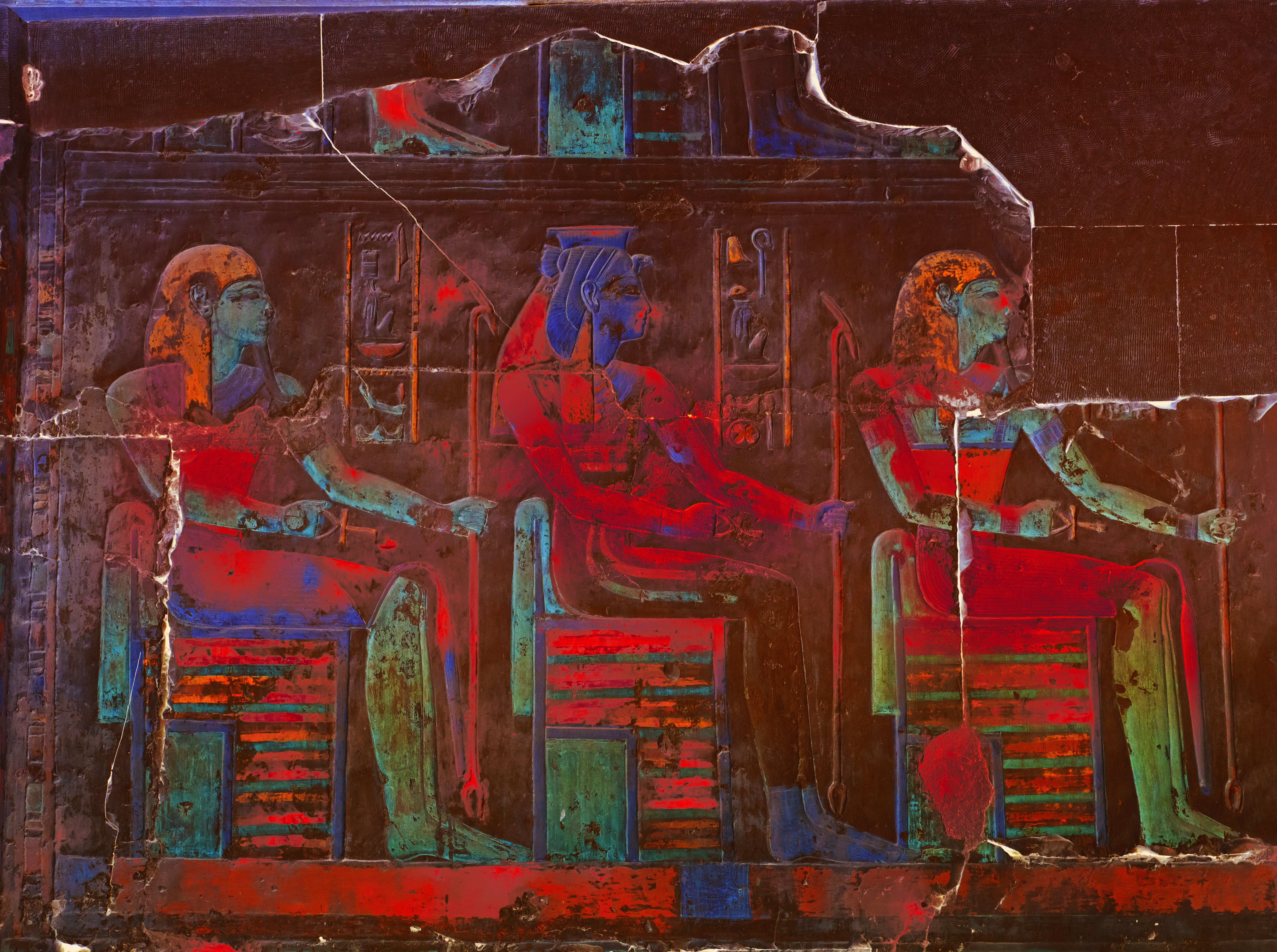 history, abydos, built structure, cities, architecture, sculpture, Vintage, male likeness, statue, outdoors, egyptian, ramesses, spirituality, art and craft, HD Wallpaper