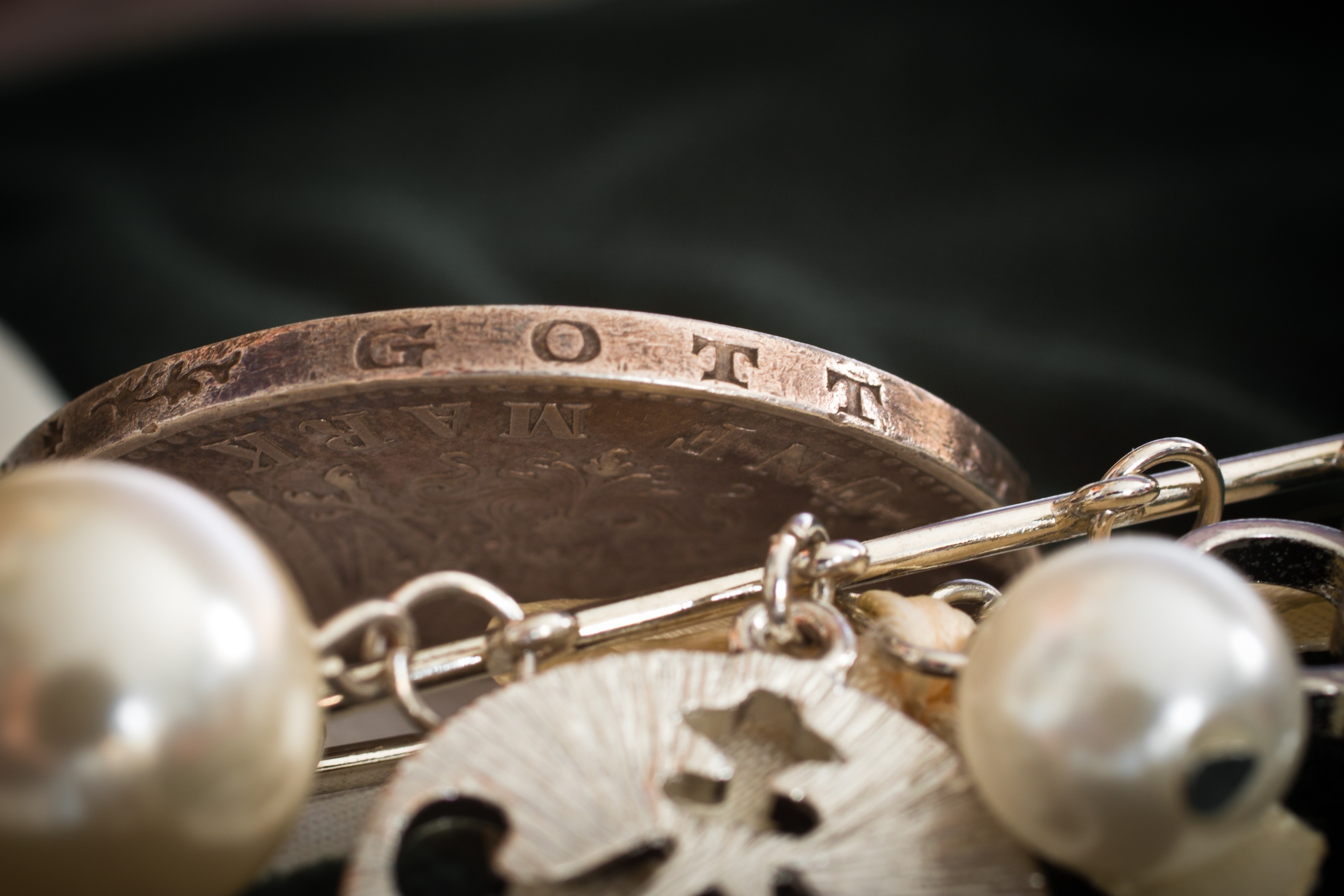 historically, studio shot, 2K, kitchen utensil, wood - material, old, wind instrument, coin edge, music, indoors, selective focus, close-up, god, brass instrument, HD Wallpaper