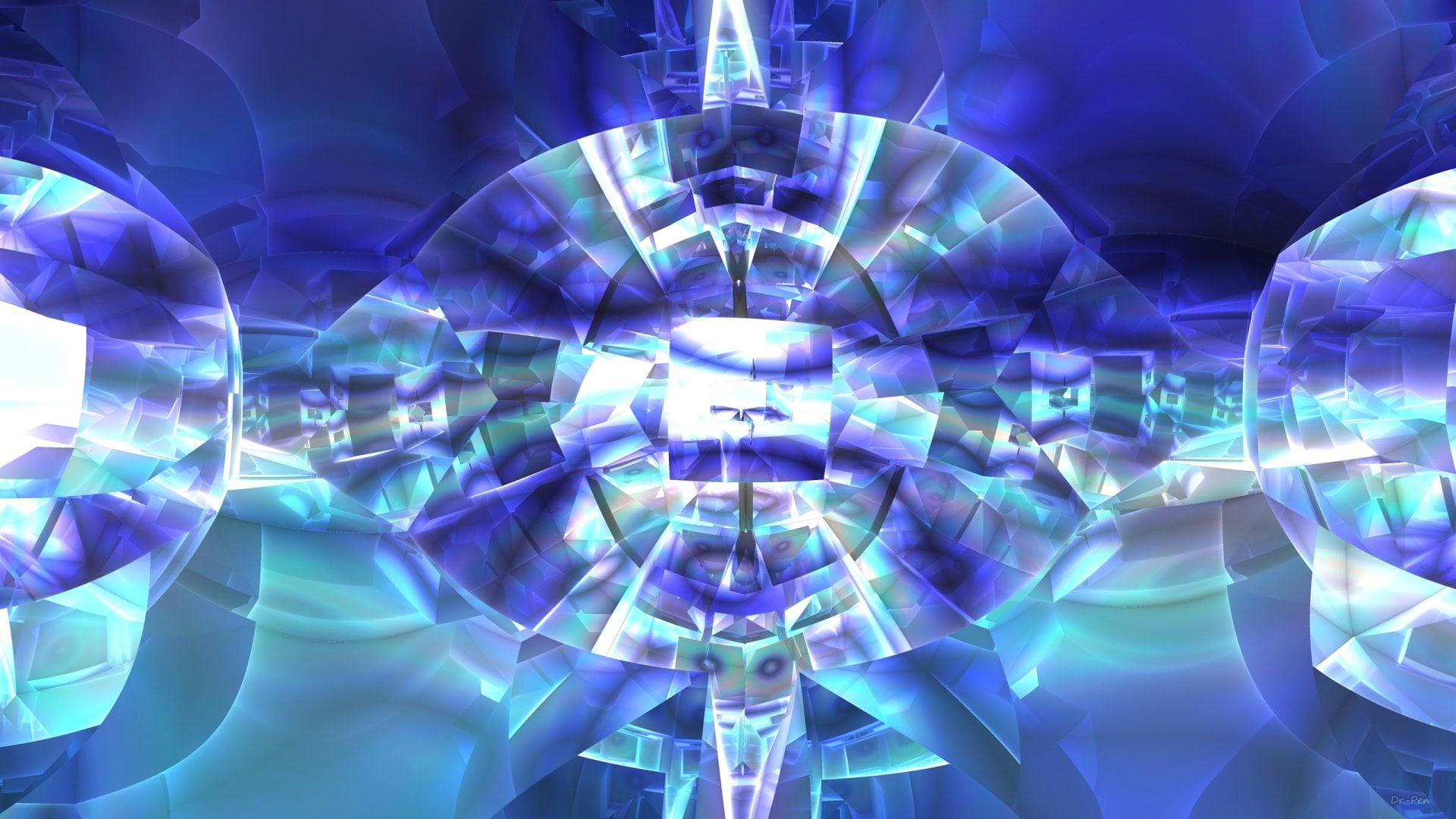 Abstract, 3D, Sci Fi, Fractal, Artistic, CGI, Mandelbulb 3D, Digital Art, Geometry, 1080P, HD Wallpaper