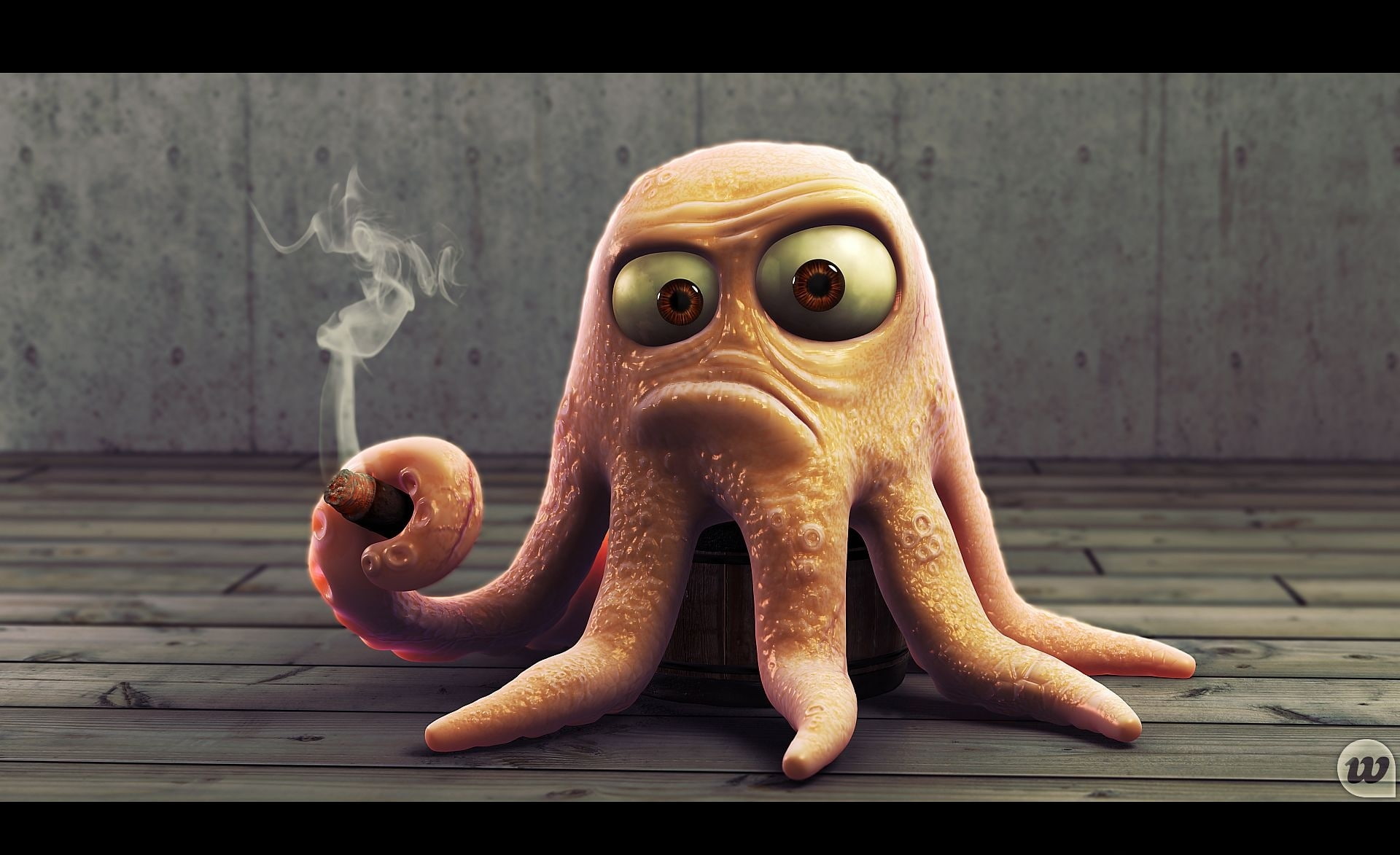 indoors, still life, Artistic, food, close-up, monster, Angry, humor, no people, Funny, fun, brown, 1080P, wood - material, human representation, HD Wallpaper