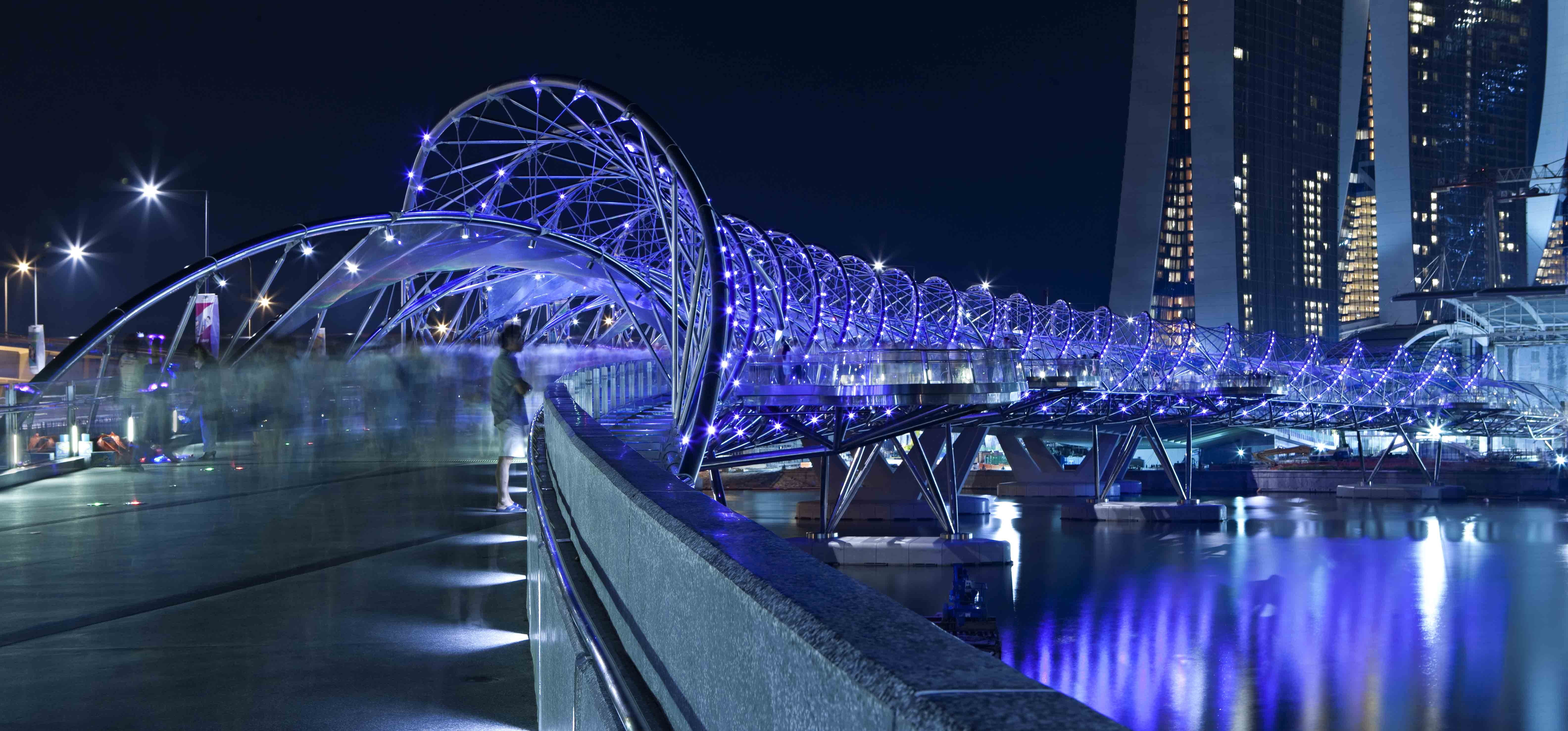 5K, the helix bridge, HD Wallpaper