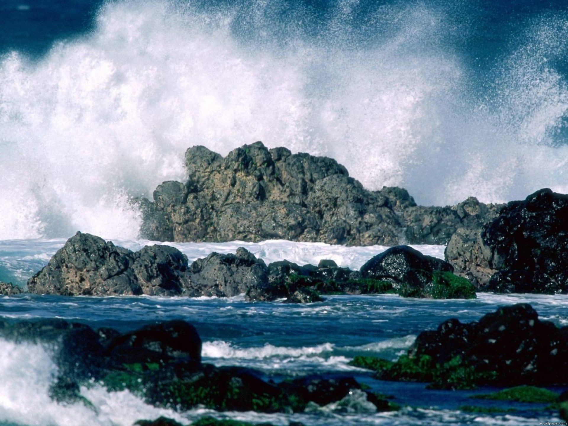 3d and abstract, immovable, nature, force, wave, majeure, object, oceans, 1080P, HD Wallpaper