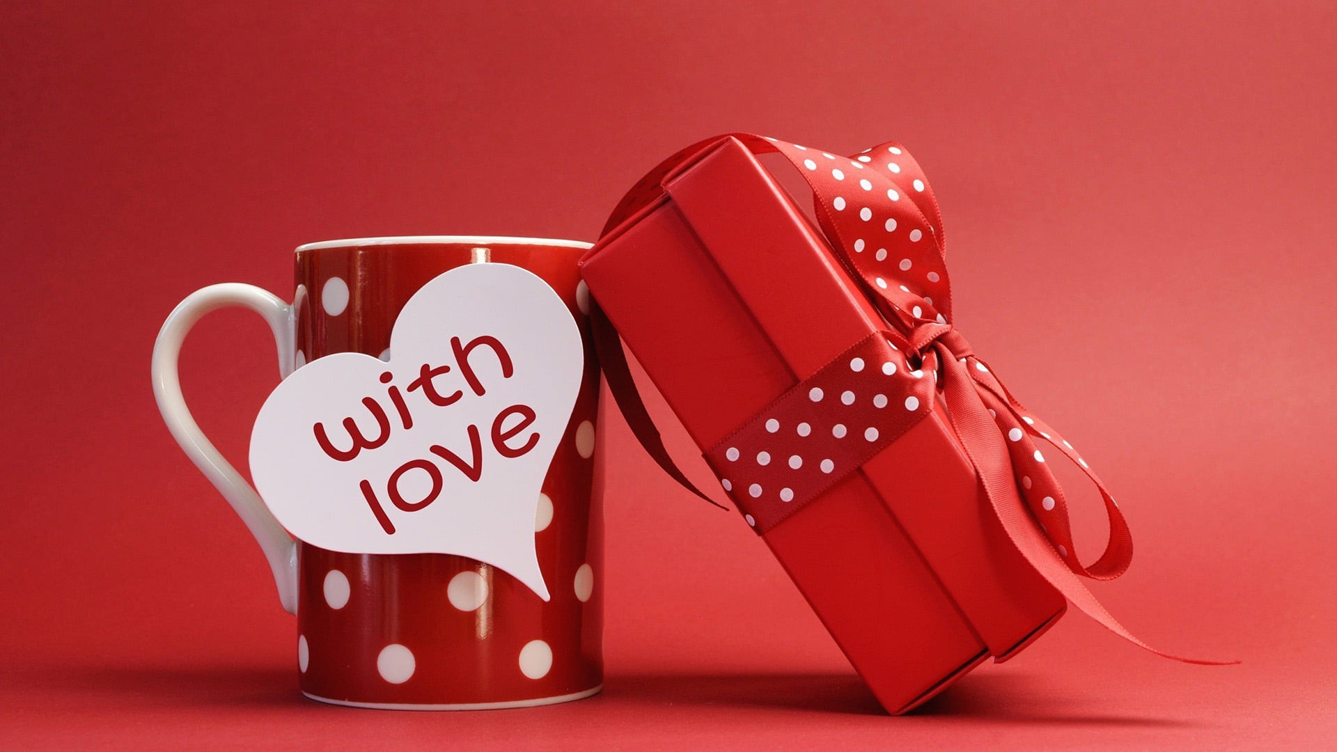 design, valentine, heart shape, text, 1080P, icon, romantic, symbol, indoors, red, still life, red background, western script, emotion, arts culture and entertainment, HD Wallpaper