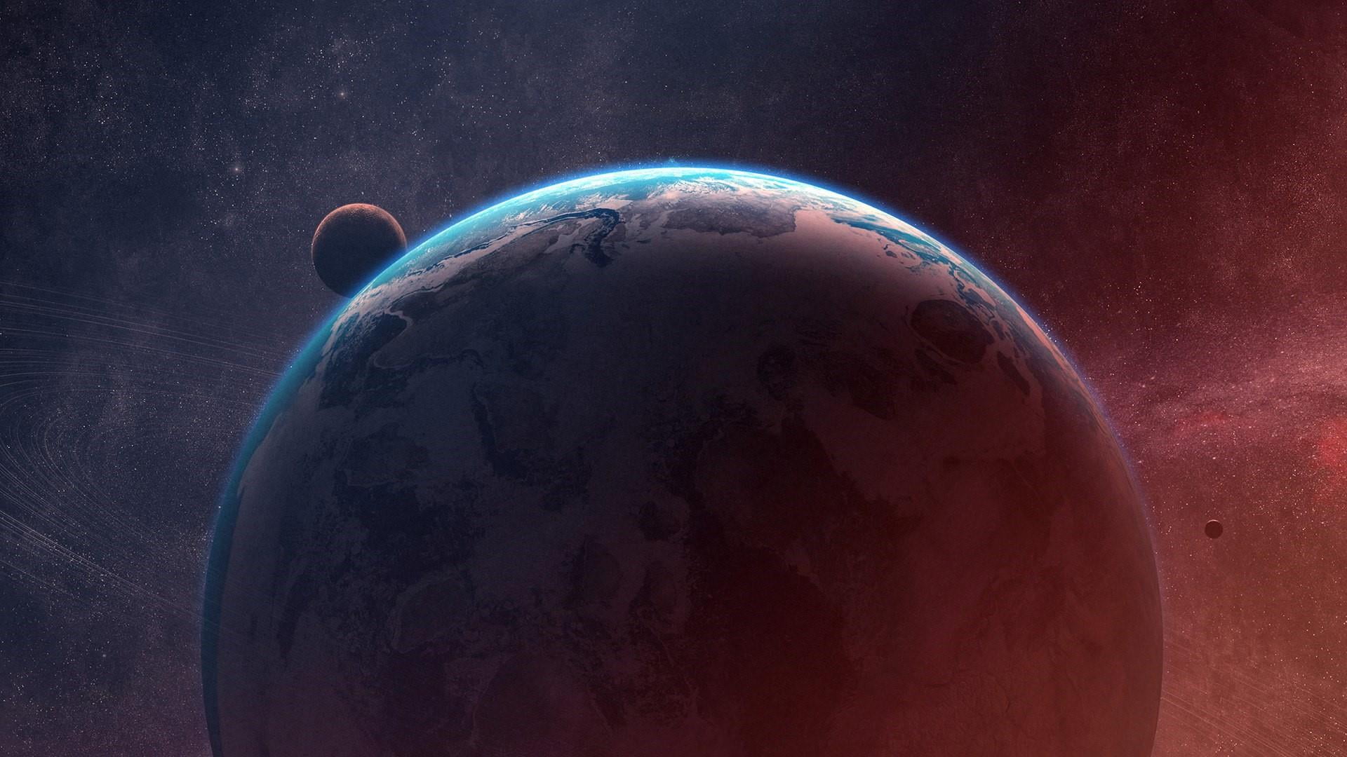 astronomical object, shape, 3d, space exploration, planet - space, sphere, earth, night, no people, nature, globe - man made object, stars, star - space, HD Wallpaper