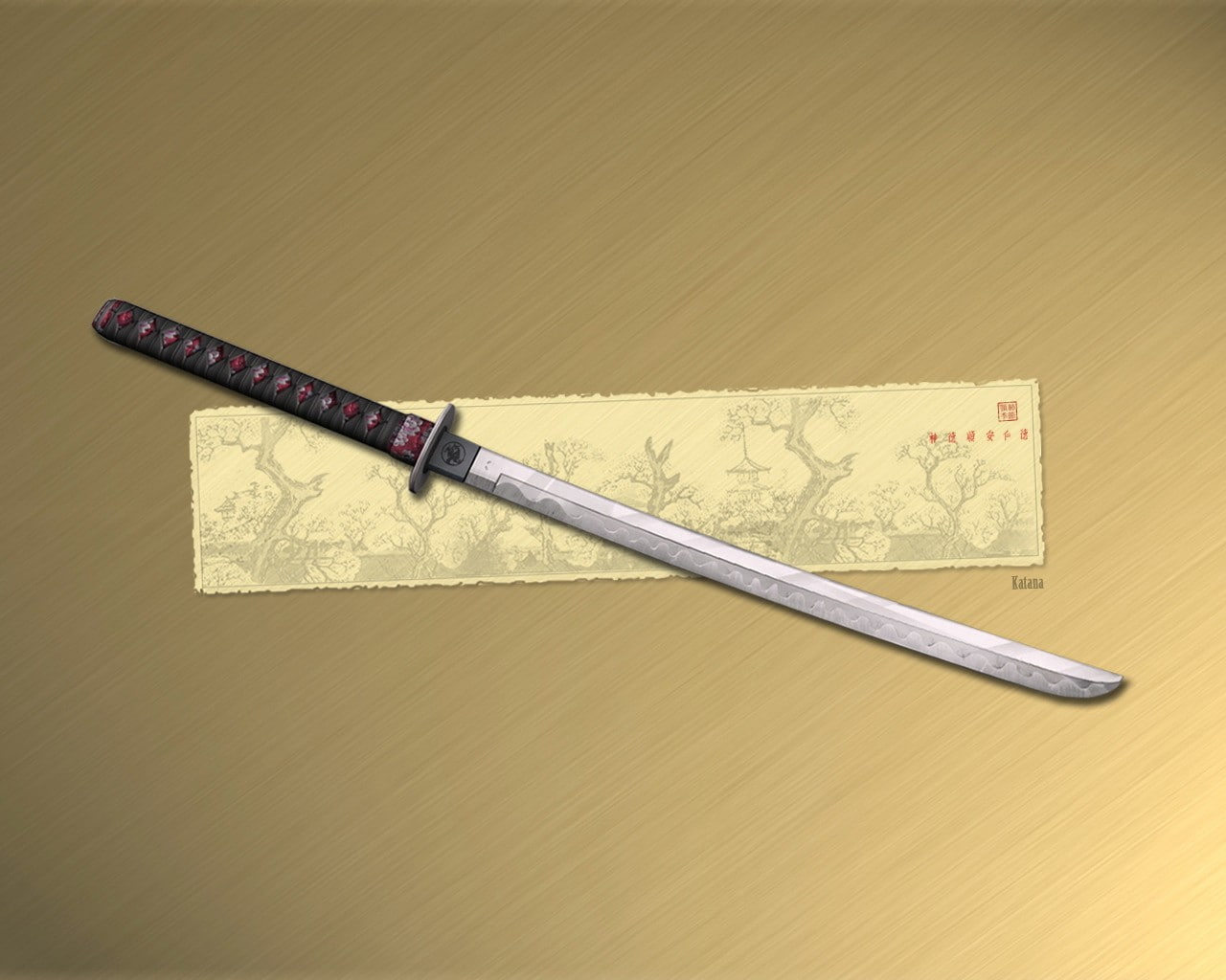 work Tool, directly above, communication, katana, kitchen Knife, table, sharp, backgrounds, vector, illustration, paper, equipment, knife - Weapon, single Object, HD Wallpaper