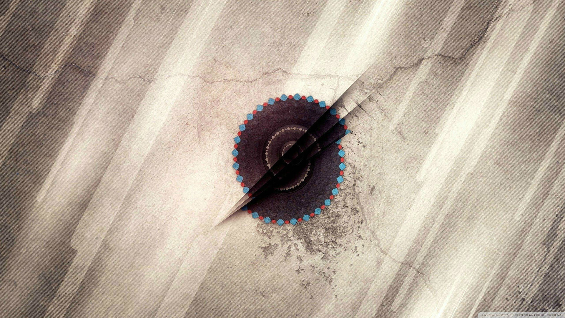 design, no people, pattern, hole, high angle view, nature, digital, fractal, animal, wood - material, abstract, light, flooring, insect, computer, single object, HD Wallpaper