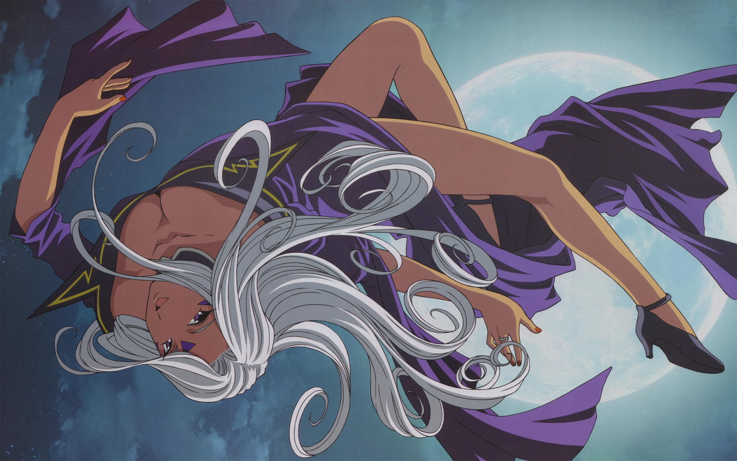 goddess, urd, art, Ah! My Goddess, anime, x, hd, 2K, ah, HD Wallpaper