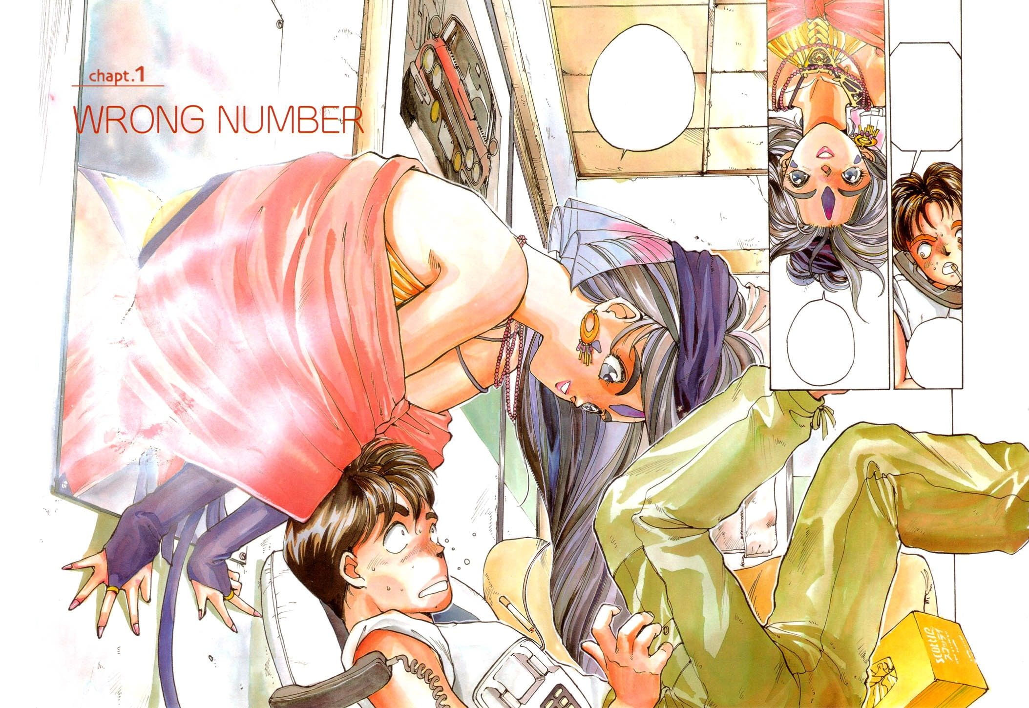 1080P, Morisato Keiichi, manga, Ah! My Goddess!, HD Wallpaper