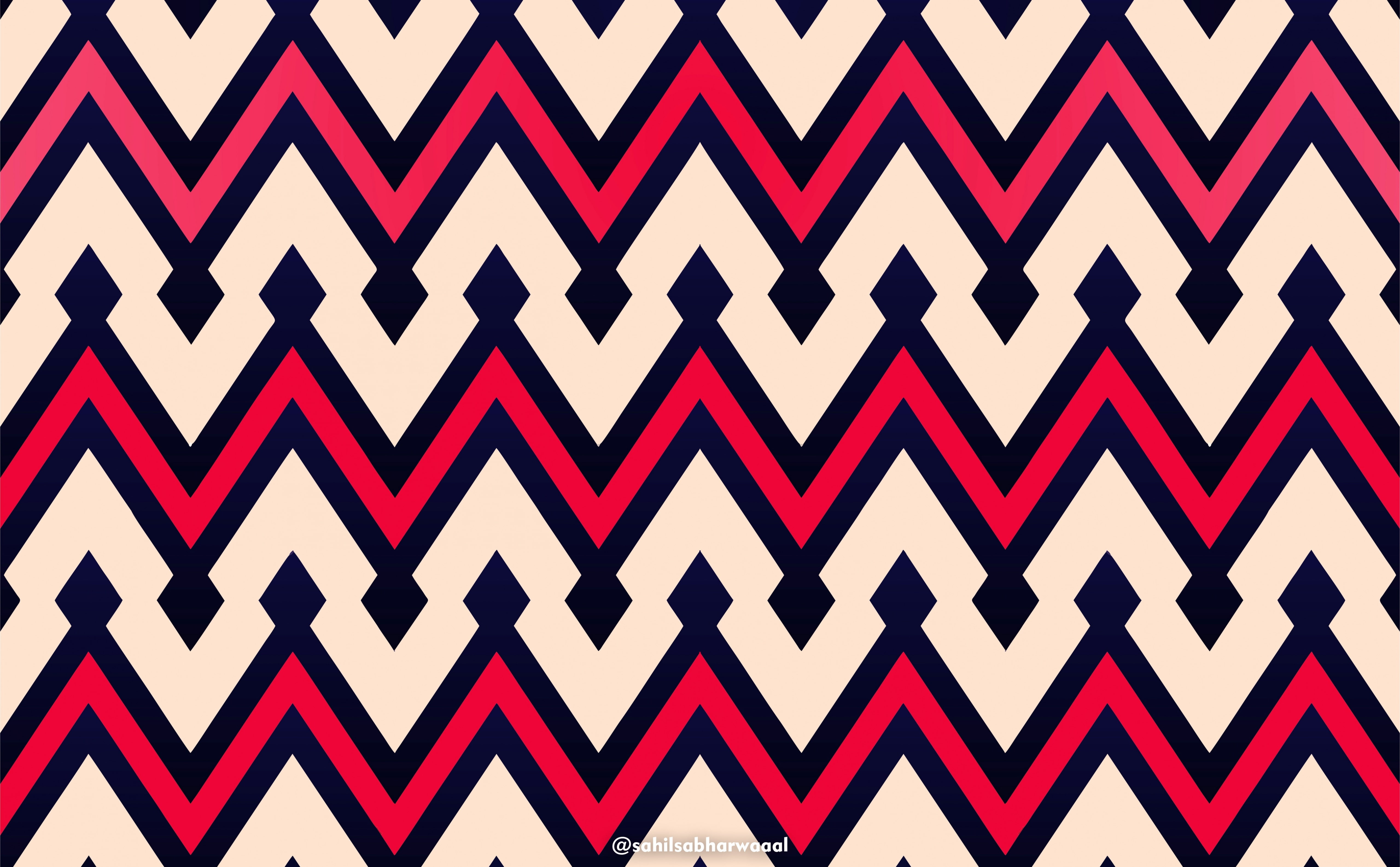 sahilsabharwal, repetition, indoors, no people, chevron, red, sahilsabharwaldesign, security, side by side, coreldraw, design, large group of objects, close-up, HD Wallpaper