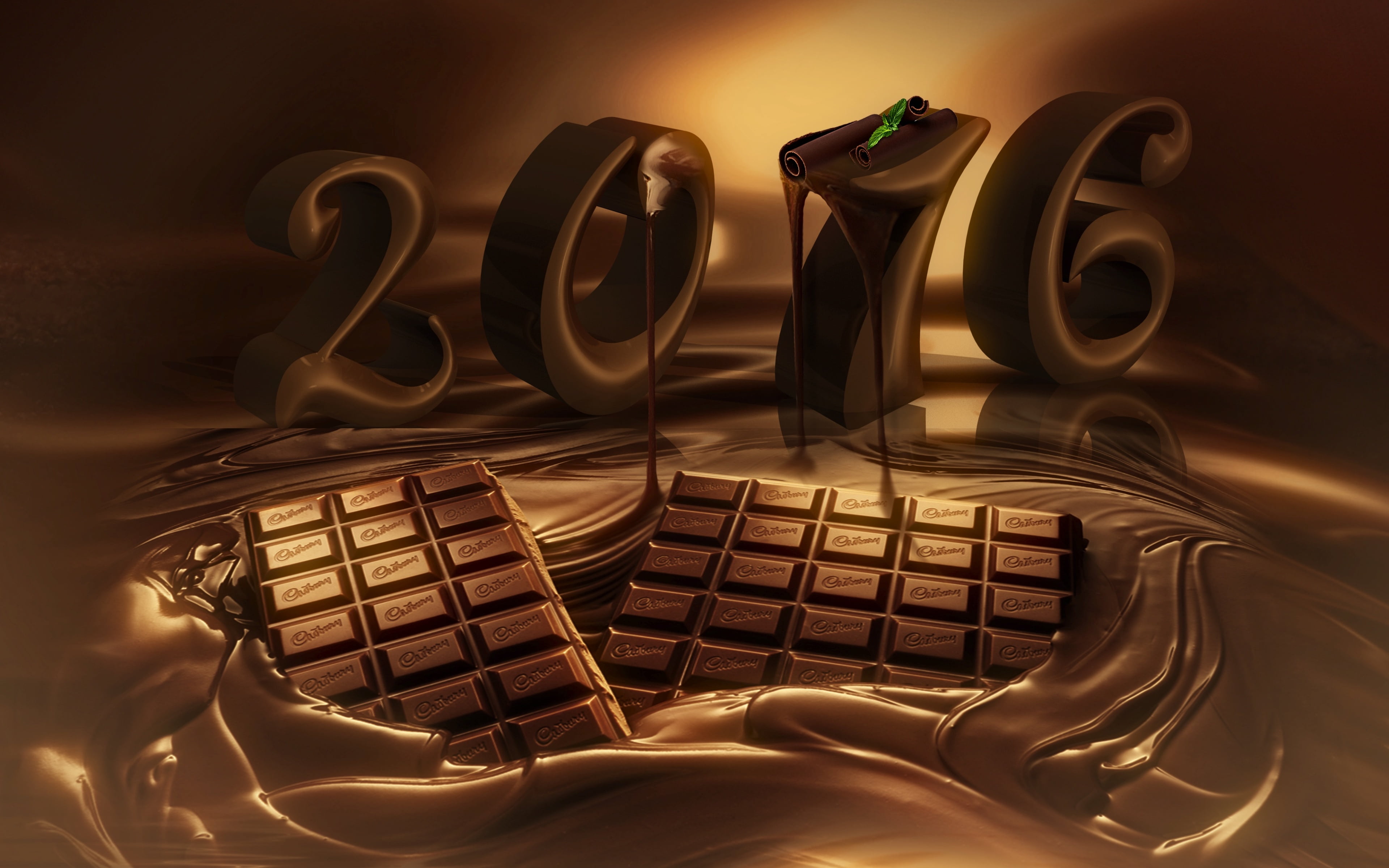 no people, shape, year, festival, new, 2016, aarti chhabria, New Year, studio shot, bar, communication, chocolate, arts culture and entertainment, HD Wallpaper