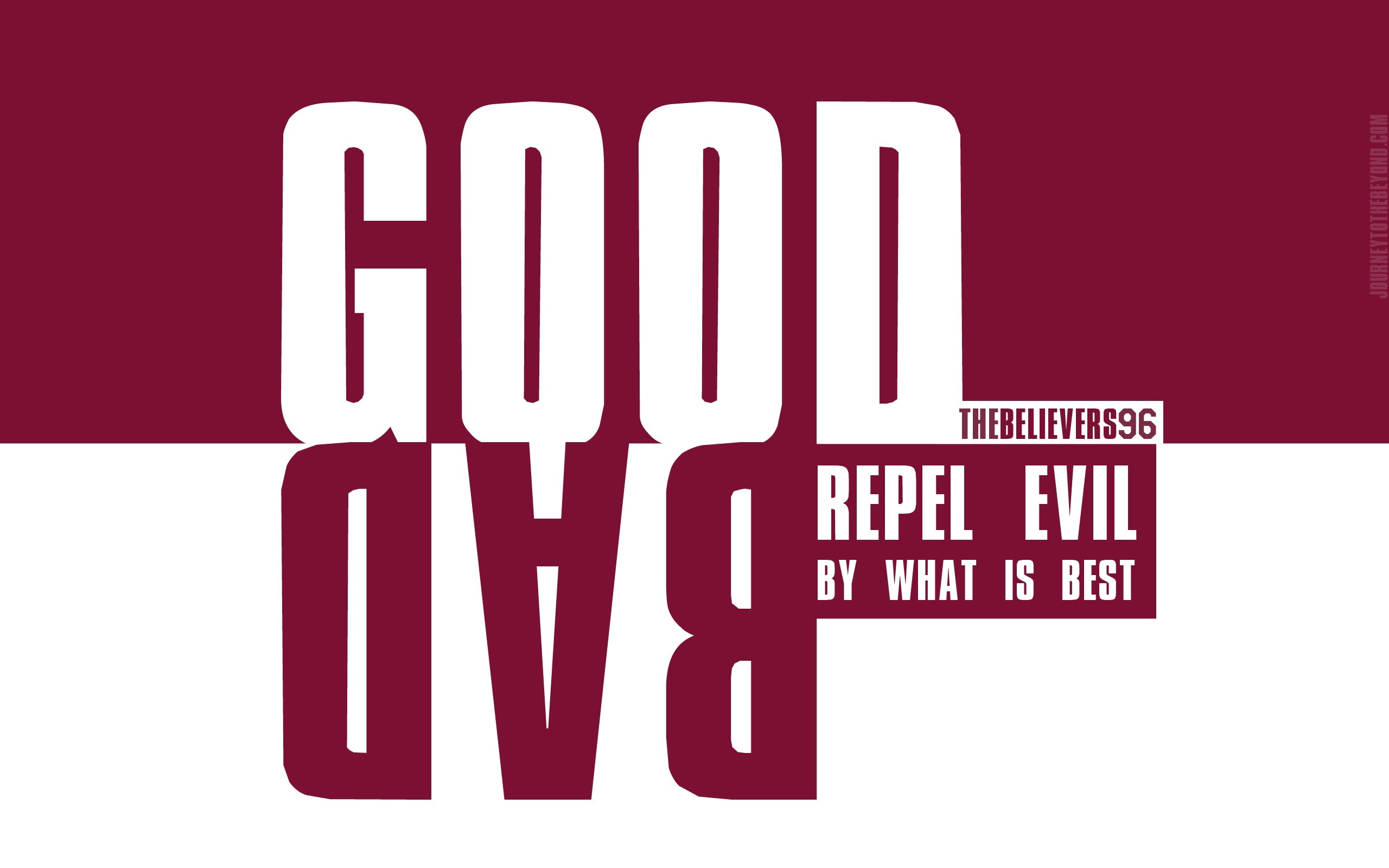 bad, good and evil, evil, quran, repel, verses, 2560x1600, islam, 2K, qur, best, good, HD Wallpaper