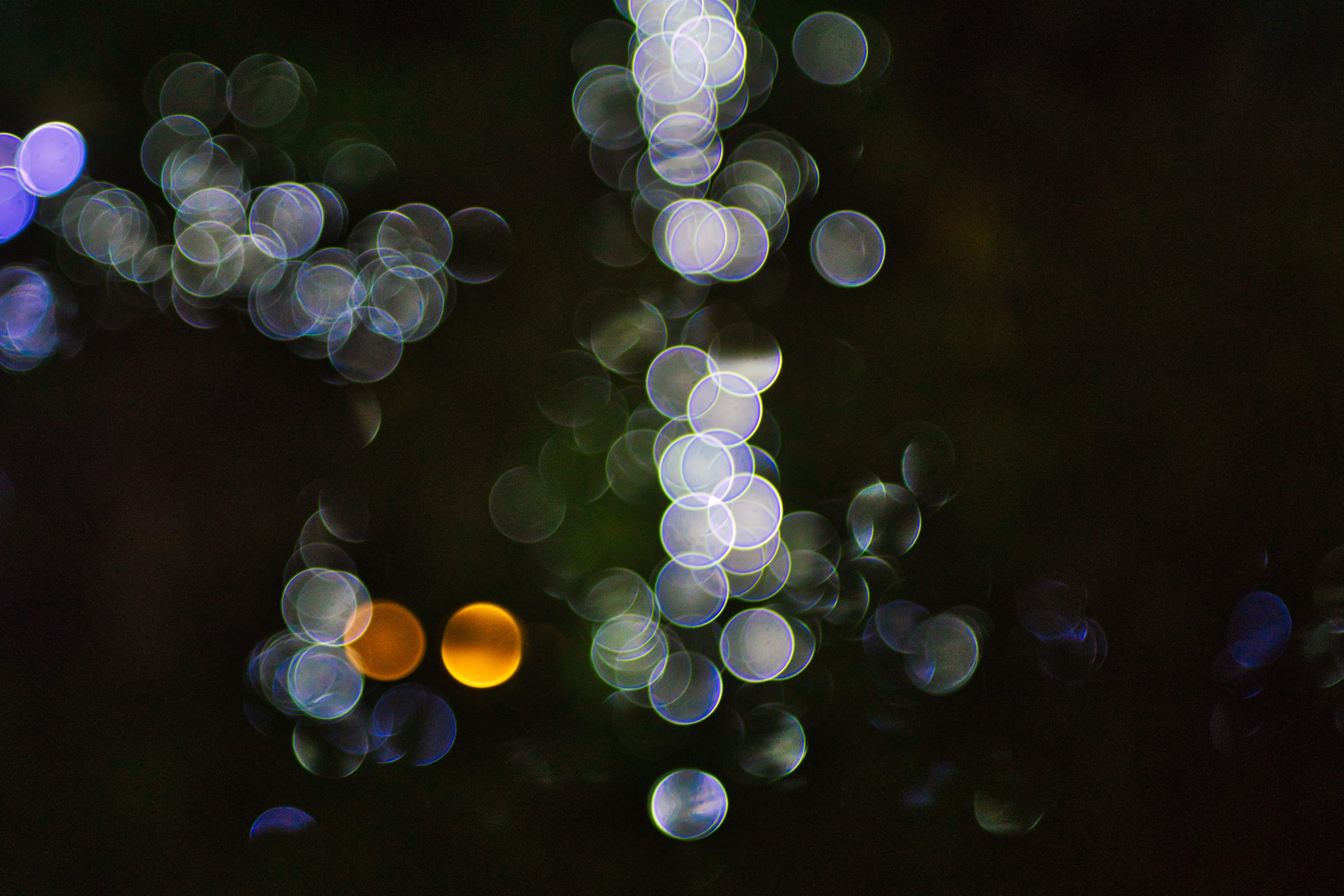 abstract, assorted, close-up, fractal, outdoors, large group of objects, defocused, design, container, graphics, shape, sphere, ornament, purple, light, HD Wallpaper