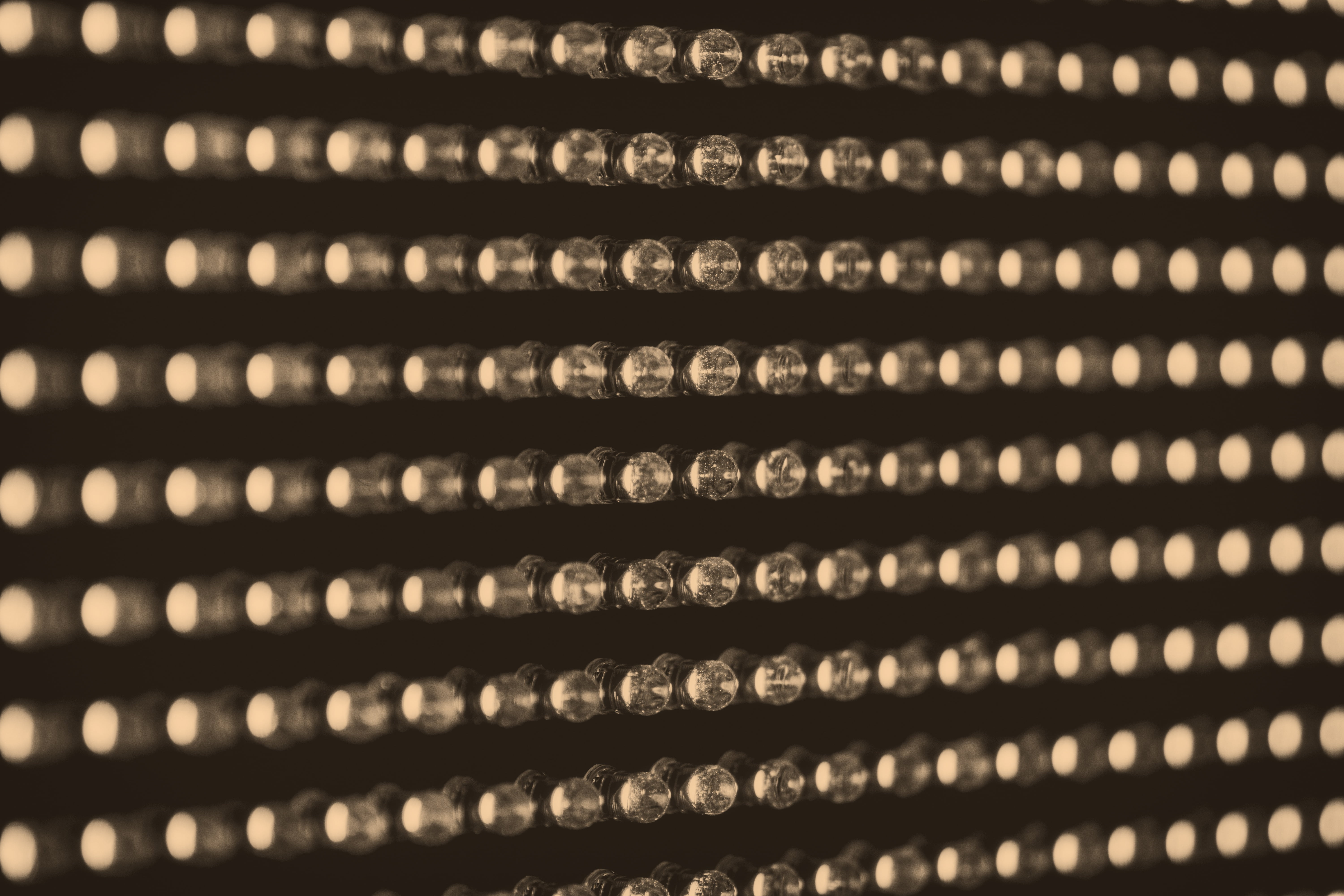 day, diode, macro, arrangement, structure, 5K, electrical equipment, close-up, panel, in a row, pattern, metal, black, side by side, emitting, background, HD Wallpaper