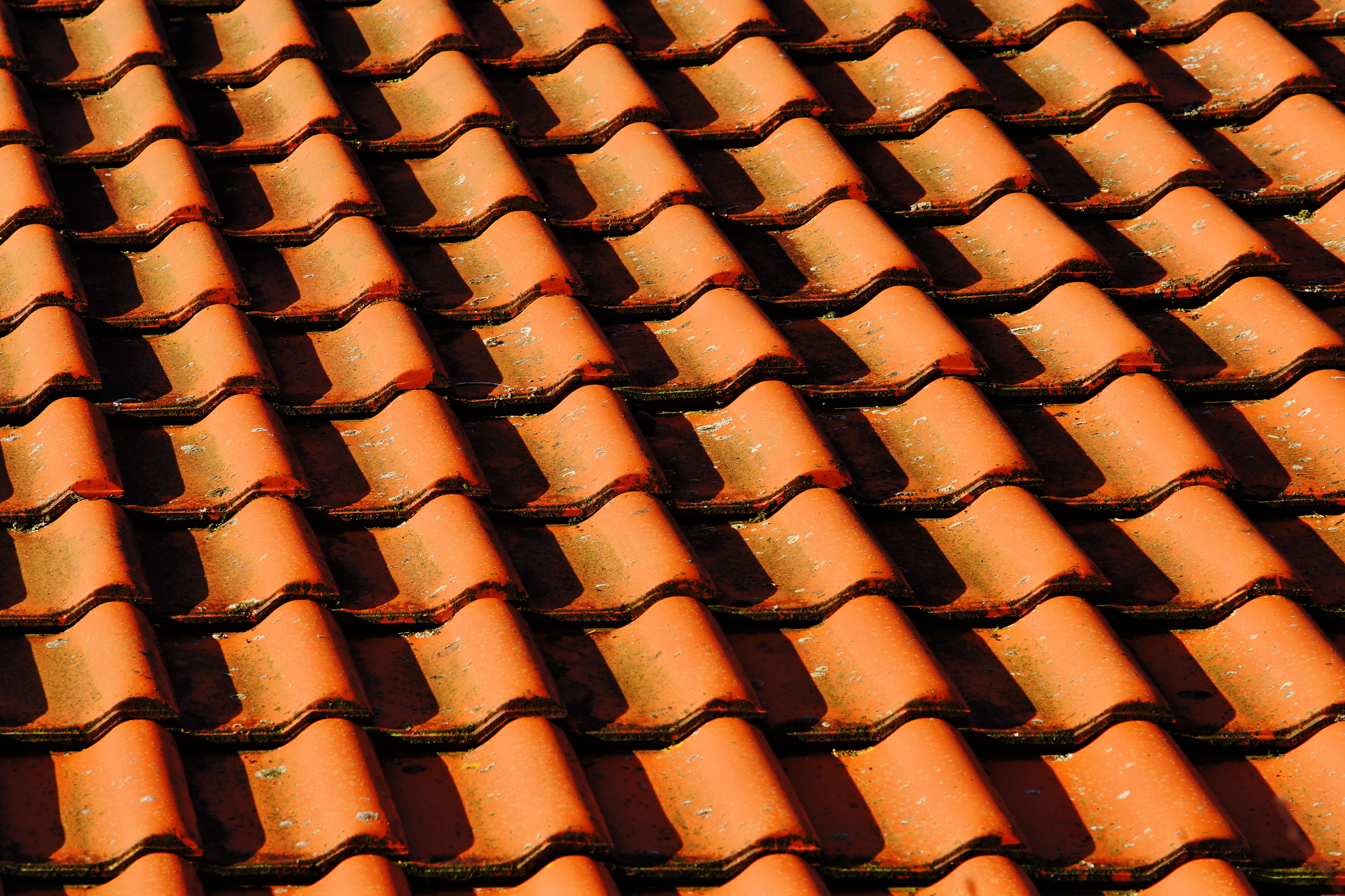 orange color, texture, side by side, pattern, 5K, flat, tile, in a row, yellow, day, photography, outdoors, brick, repetition, textured, no people, built structure, HD Wallpaper