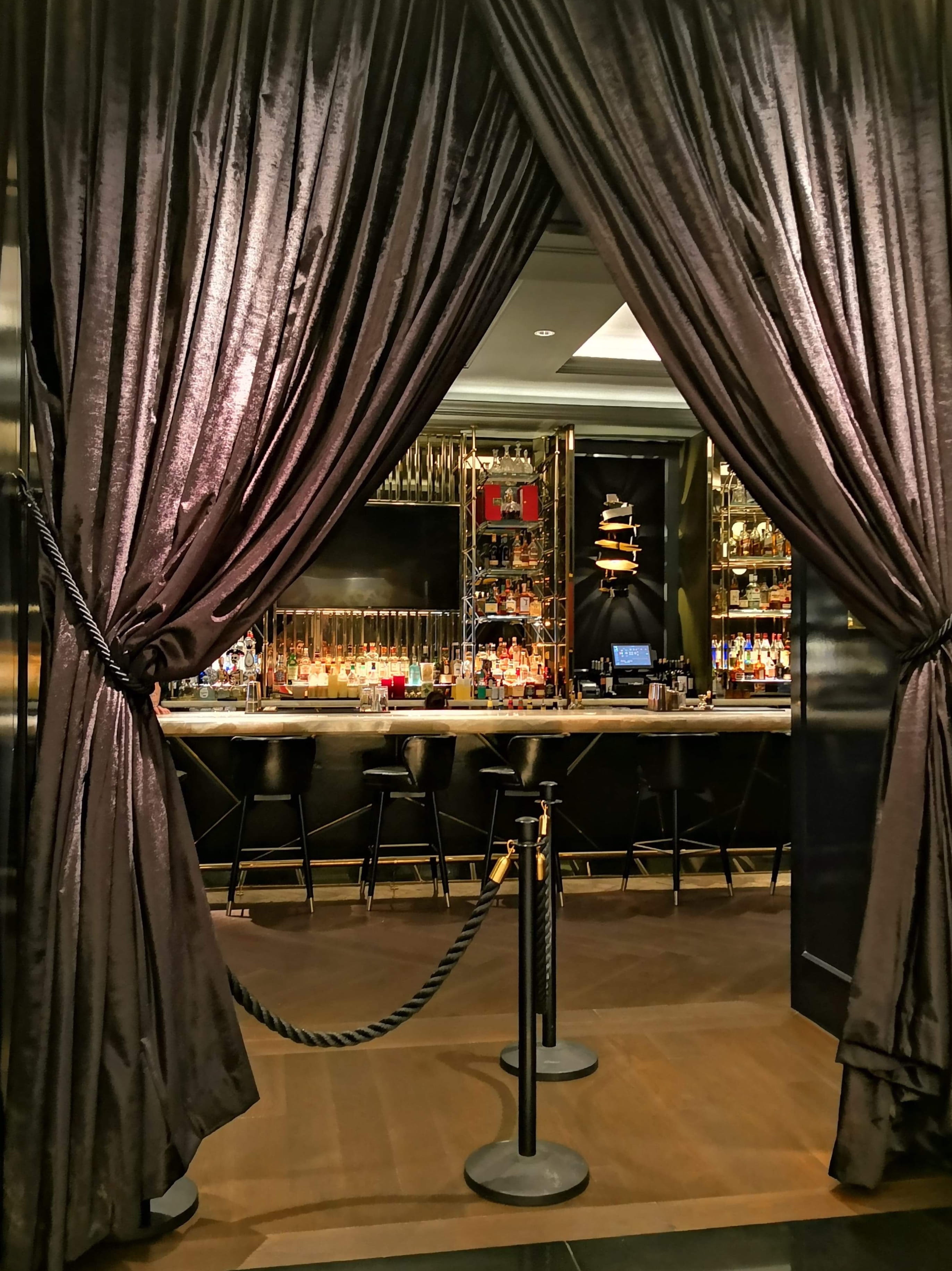 stage, interior design, table, beverage, alcohol, furniture, floor, bar counter, restaurant, architecture, stage theater, bisha hotel, chair, couch, illuminated, Phone HD Wallpaper