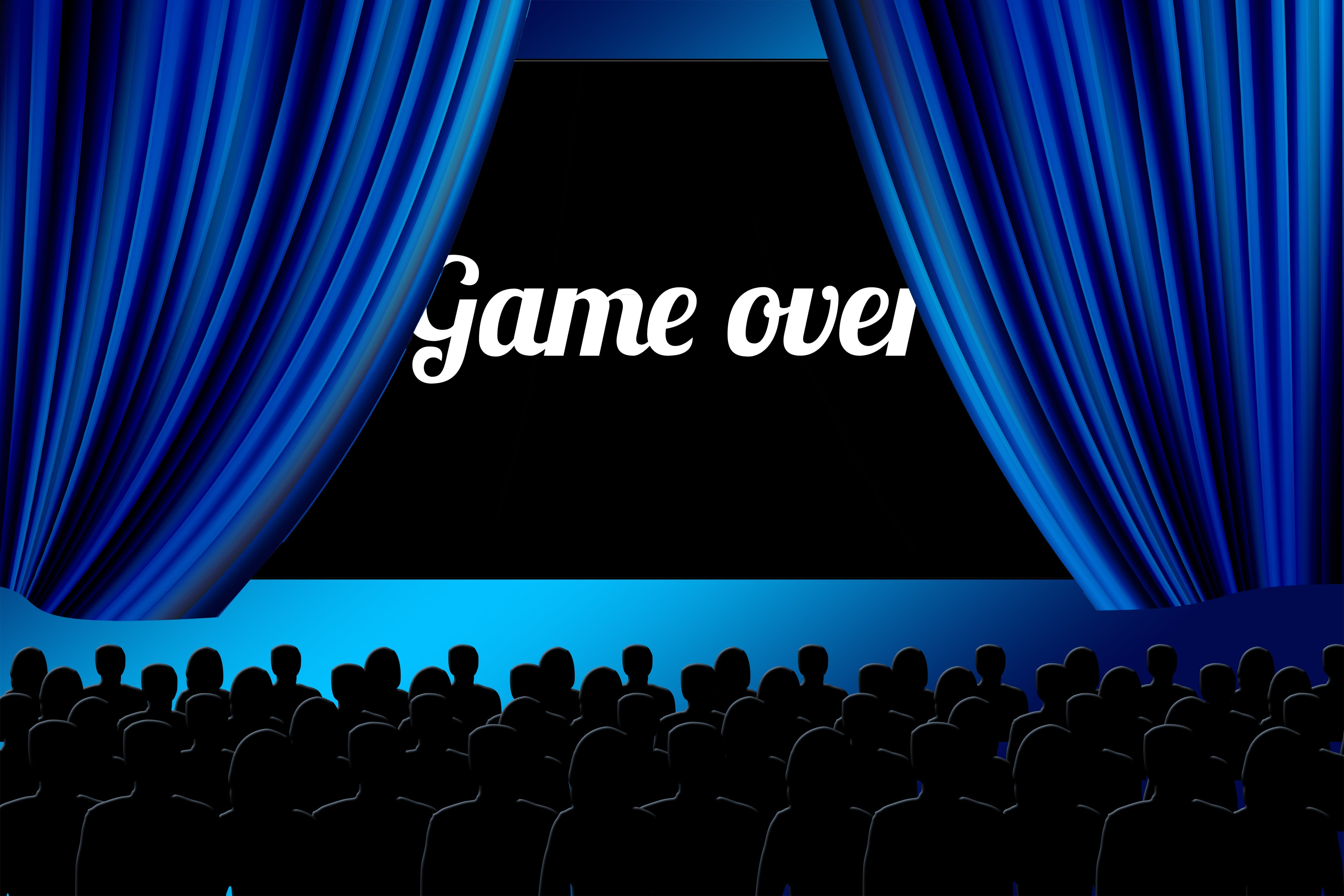 stripes, film industry, cinema, showing, curtain, audience, film, people, closed, stage - performance space, stage theater, video, nightlife, movie, game, HD Wallpaper