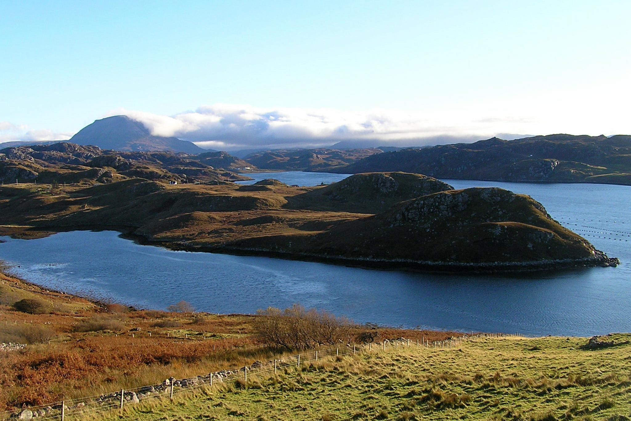 scenery, inchard, scotland, lochs, loch, lakes, 3d and abstract, scotl, 1080P, HD Wallpaper
