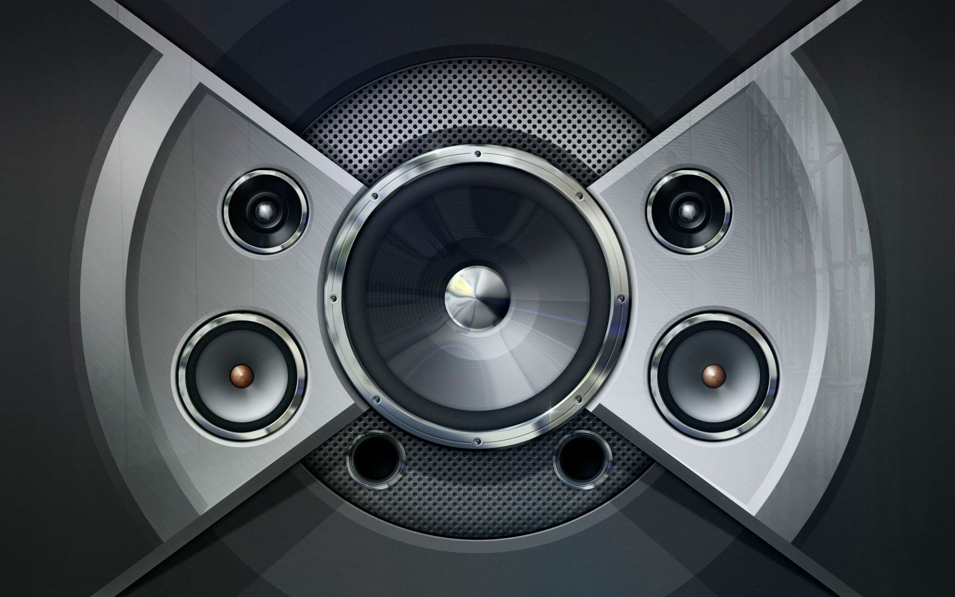 sonido, industry, shape, electronics industry, backgrounds, geometric shape, arts culture and entertainment, modern, technology, indoors, circle, 1080P, HD Wallpaper