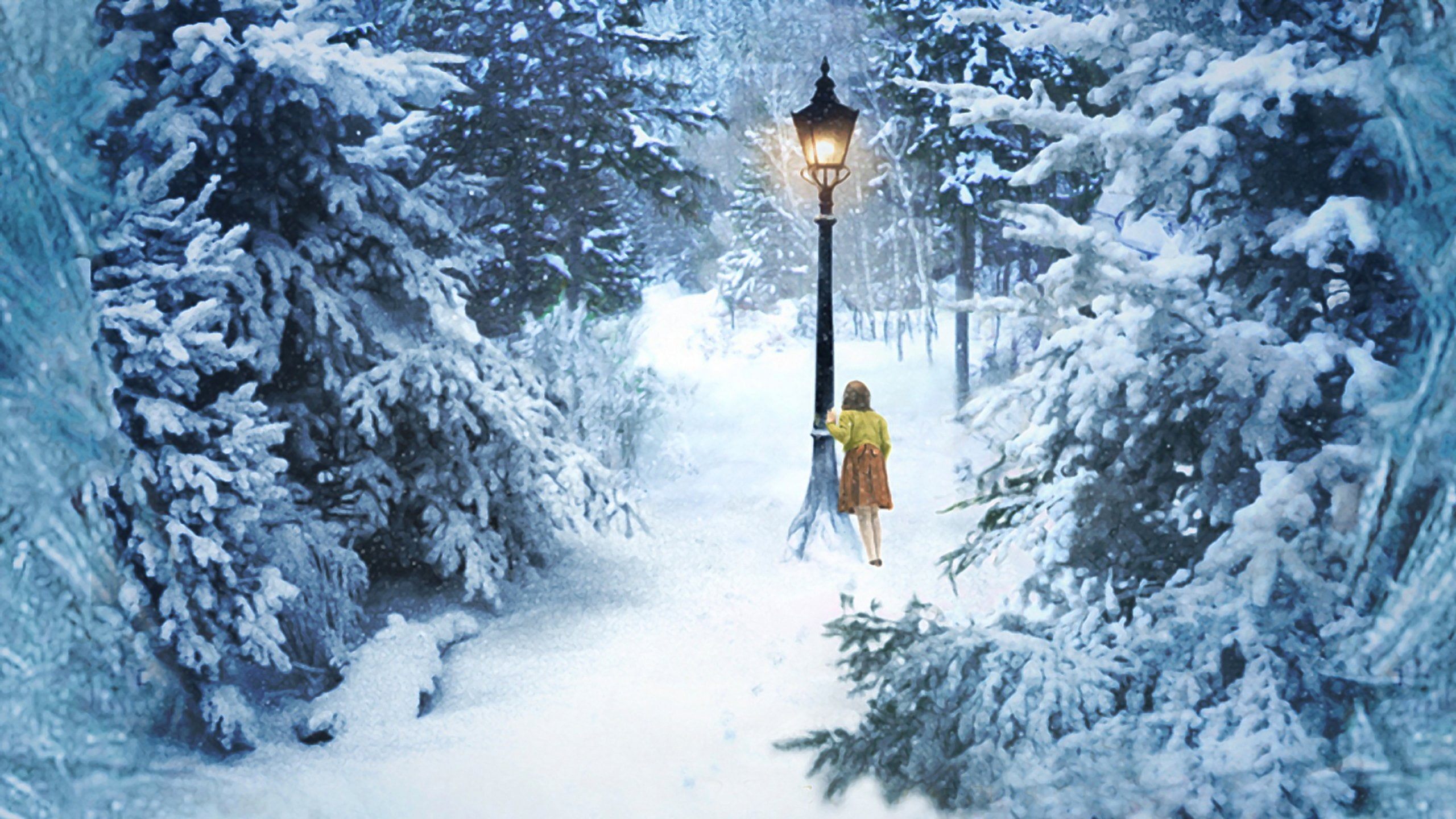 series, fantasy, book, narnia, 2K, poster, family, adventure, lucy, chronicles, disney, HD Wallpaper