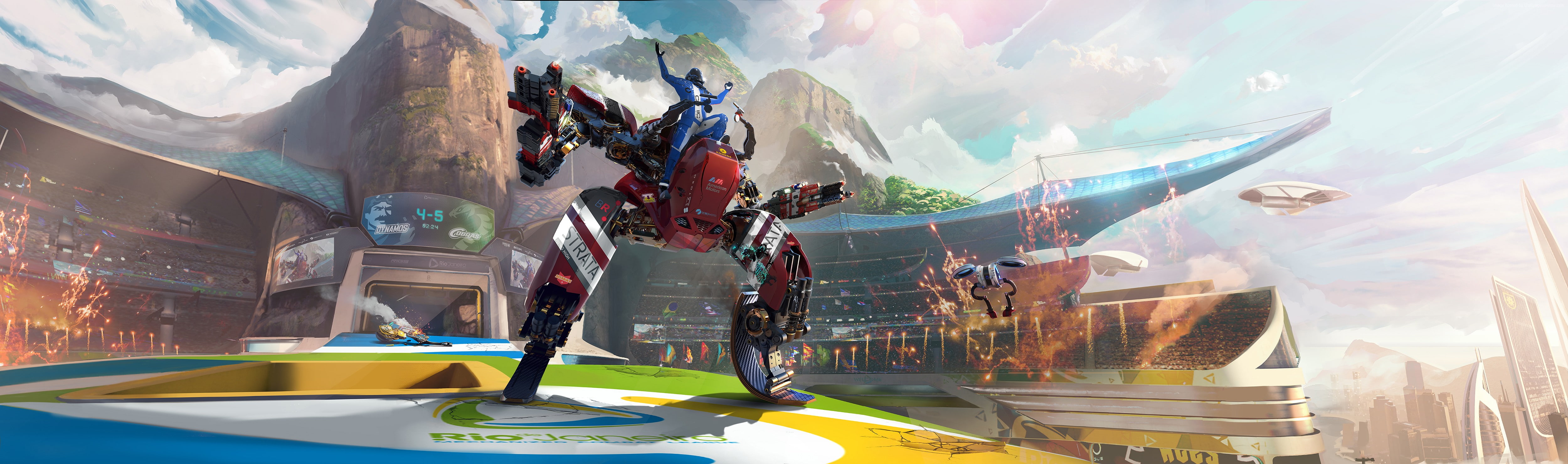 4K, PS4, VR, RIGS: Mechanized Combat League, PS VR, HD Wallpaper