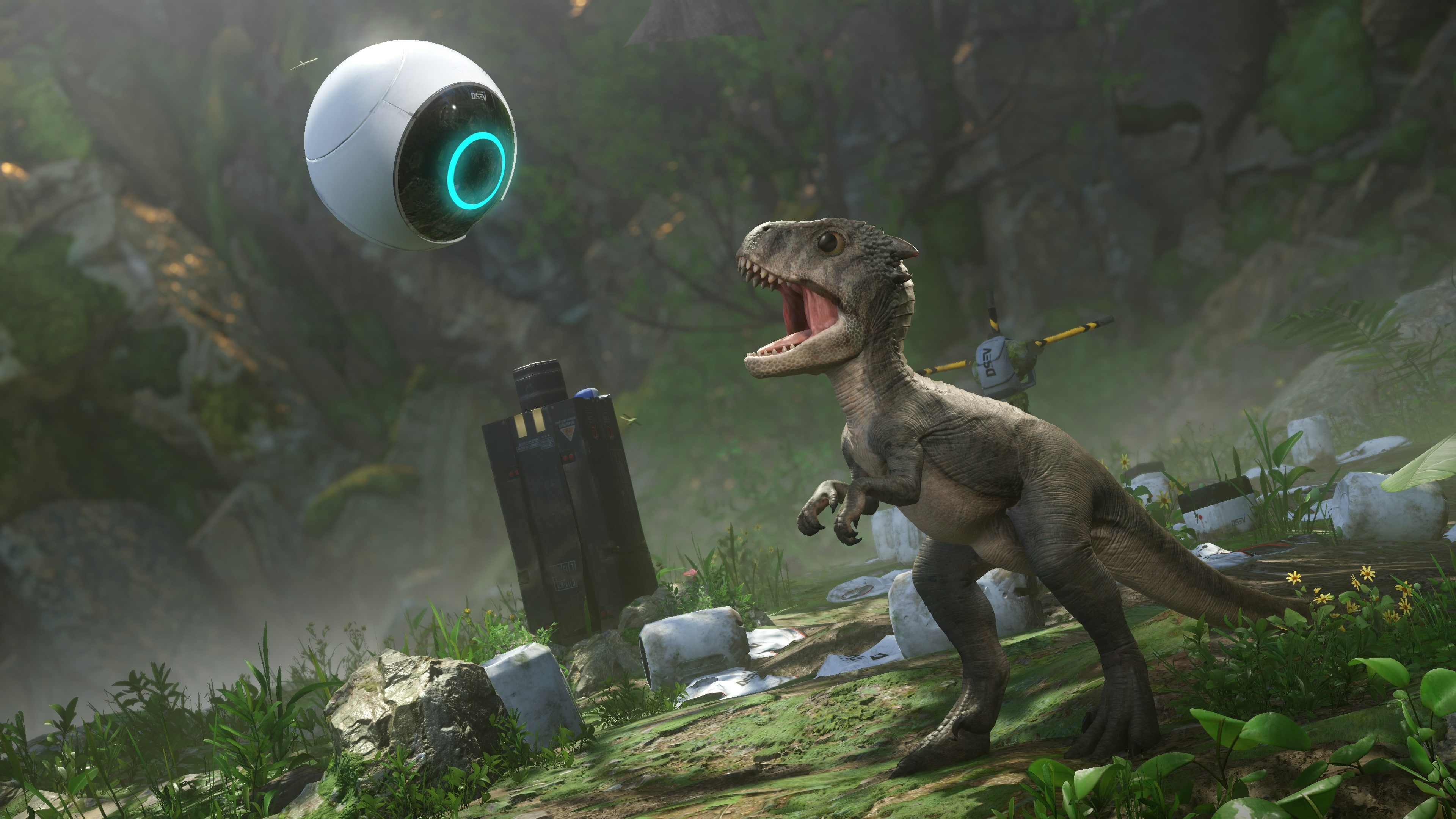 illustratiomn, dinosaur, Robinson: The Journey, PS VR, VR, PS4, 4K, HD Wallpaper