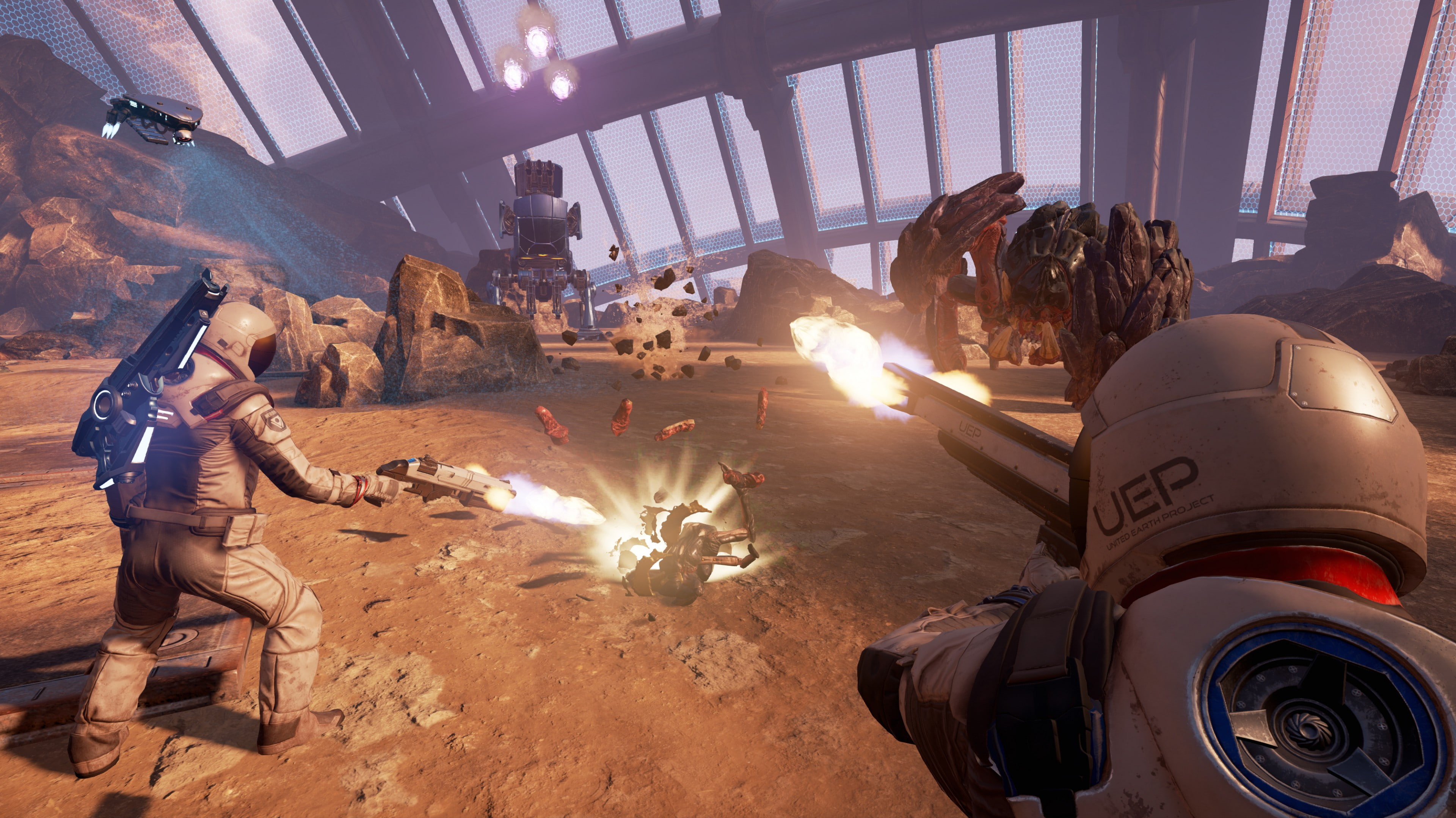 4K, illustration, space, sci-fi, Farpoint, gameplay, console, PS VR, best games, game, HD Wallpaper