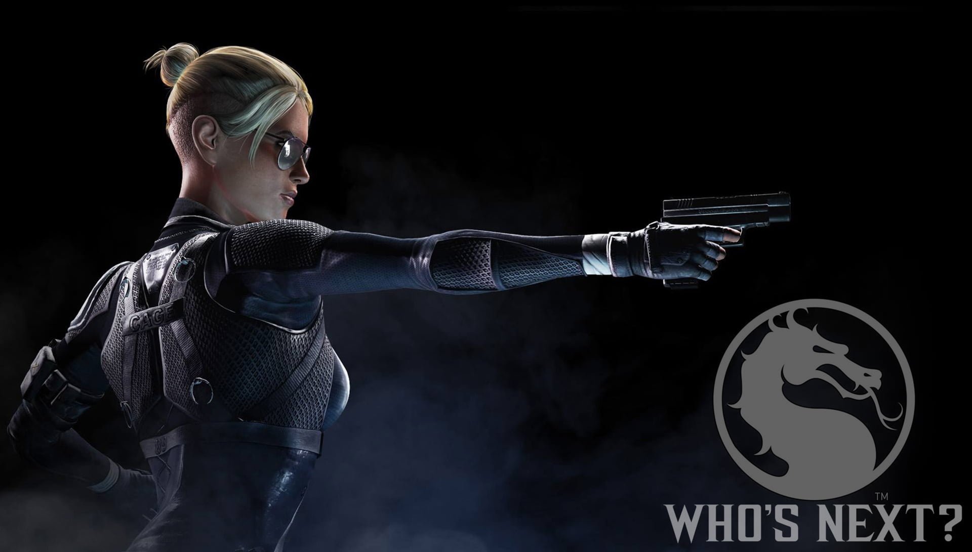side view, 1080P, weapon, sport, one person, indoors, Mortal Kombat X, young adult, adult, communication, protection, holding, aiming, studio shot, women, HD Wallpaper