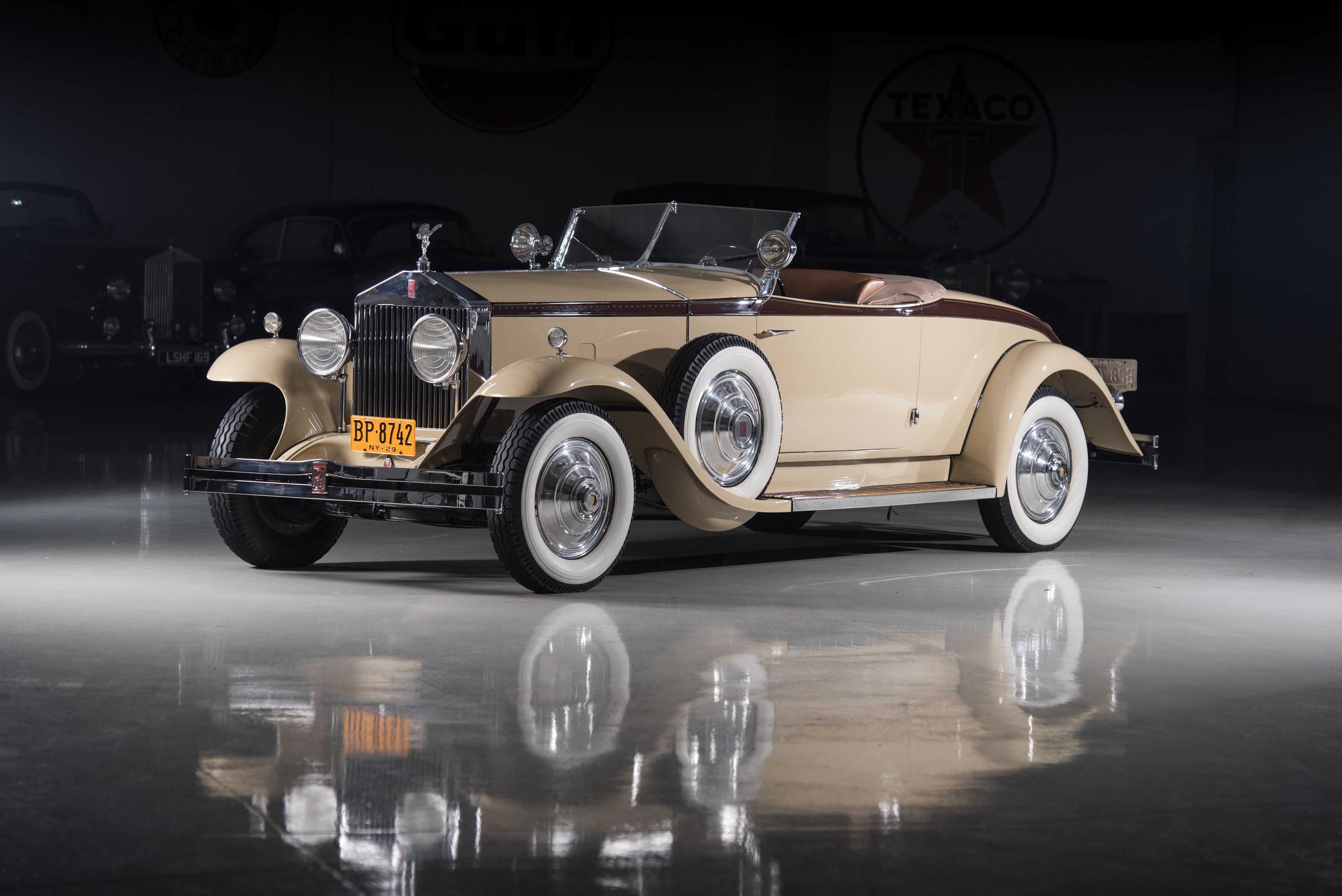 1929, phantom, 2K, roadster, henley, brewster, rolls-royce, HD Wallpaper