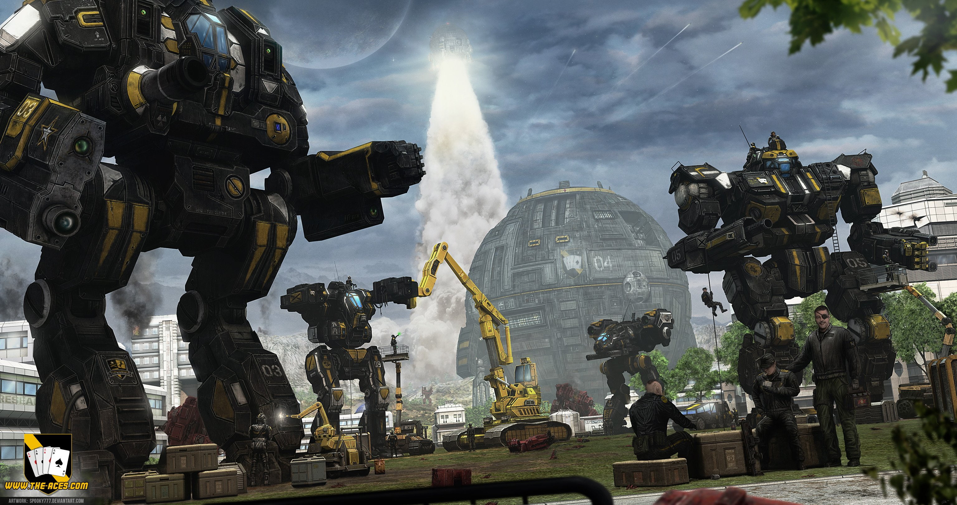 2K, representation, Fighting, online, architecture, male likeness, religion, sci, sunlight, mech, 3072x1620 px, mecha, nature, outdoors, MechWarrior, city, HD Wallpaper