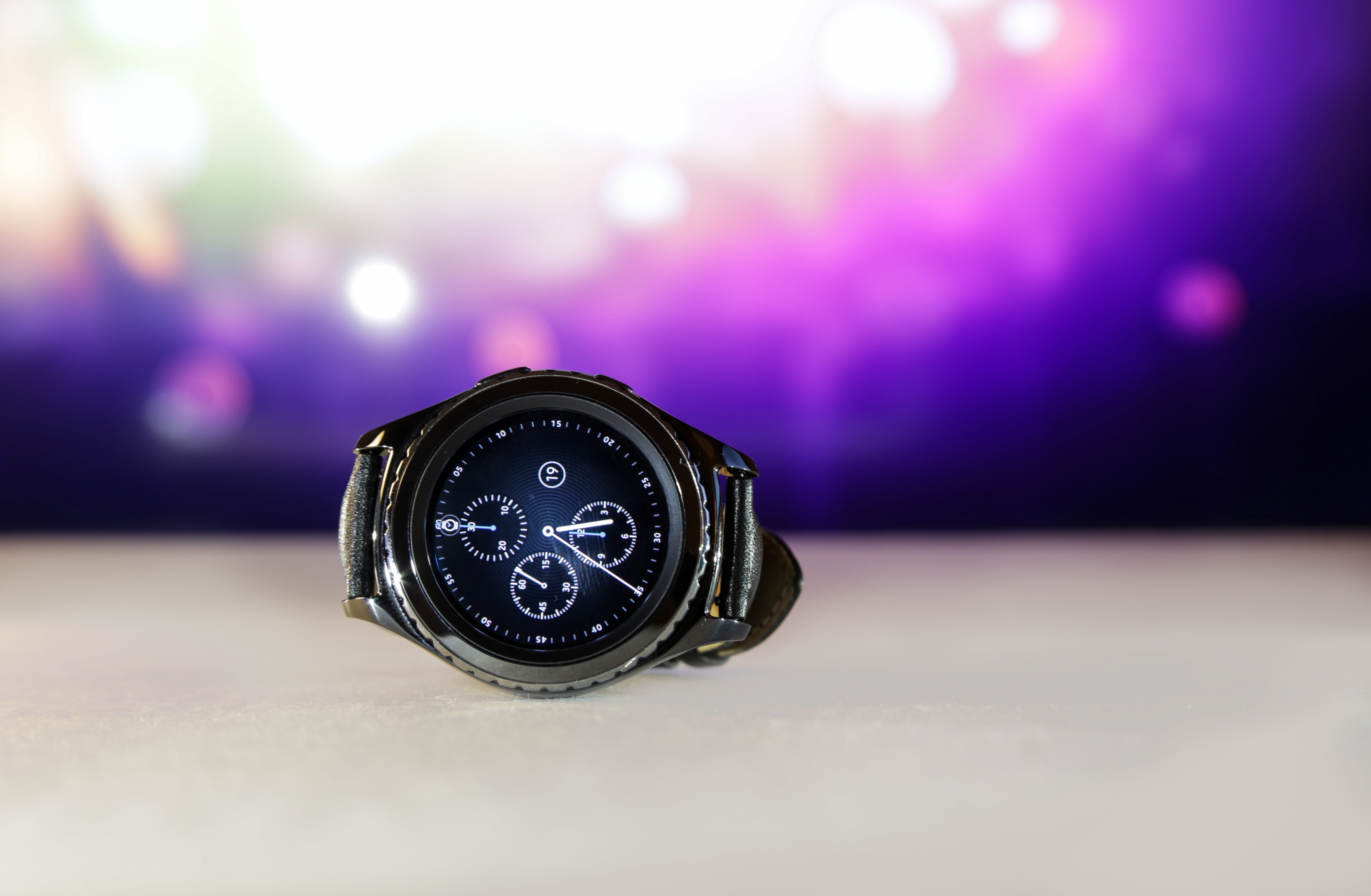 number, personal accessory, alarm clock, close-up, elegance, gear s2 classic, watch, clock face, nature, still life, 5K, samsung galaxy gear s2, focus on foreground, HD Wallpaper