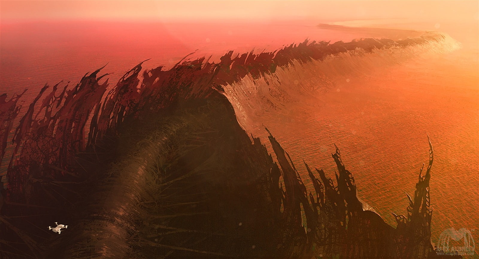 Alexey Andreev, artwork, concept art, 720P, surreal, HD Wallpaper