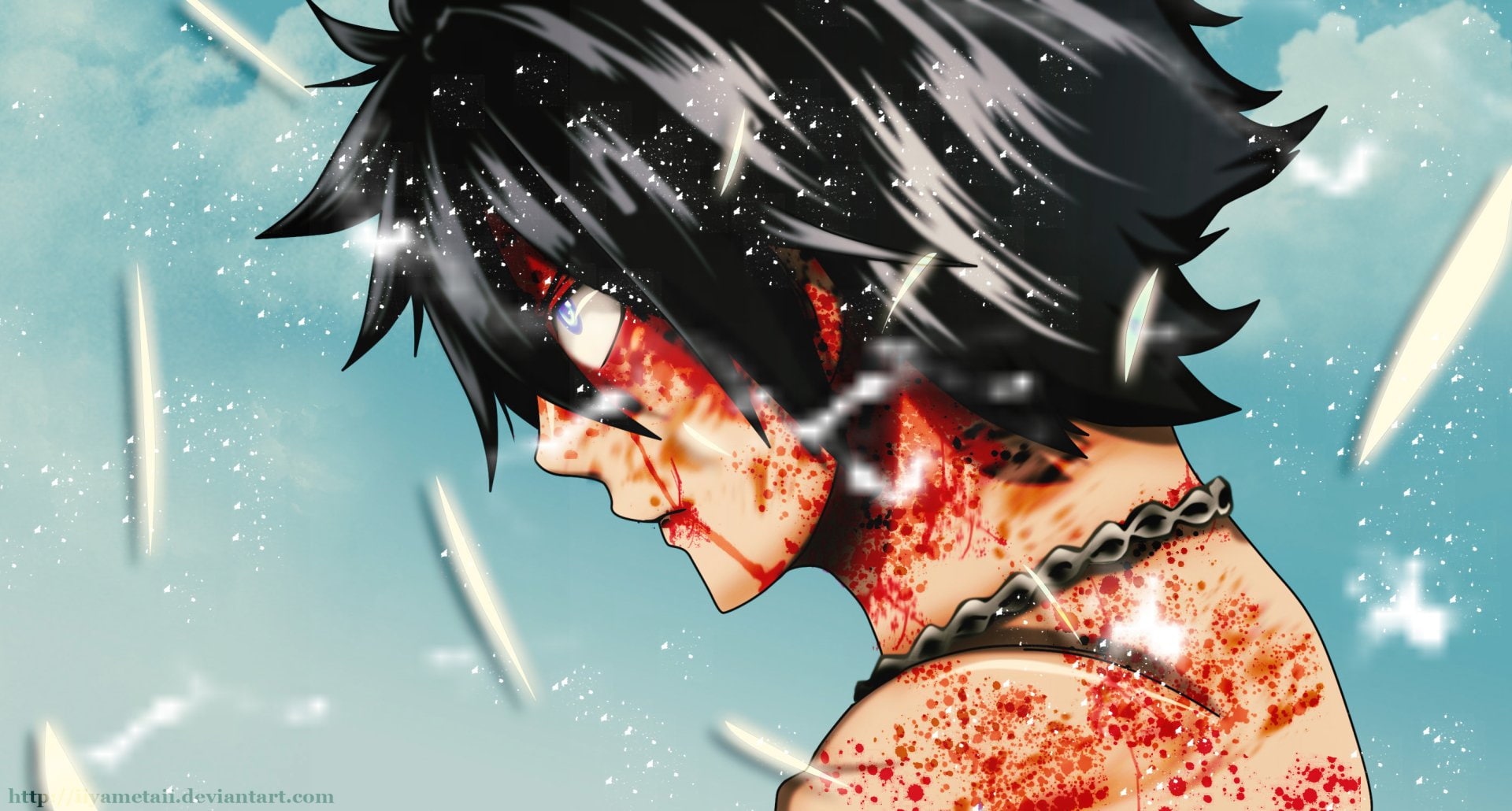 1080P, Anime, Fairy Tail, Gray Fullbuster, HD Wallpaper