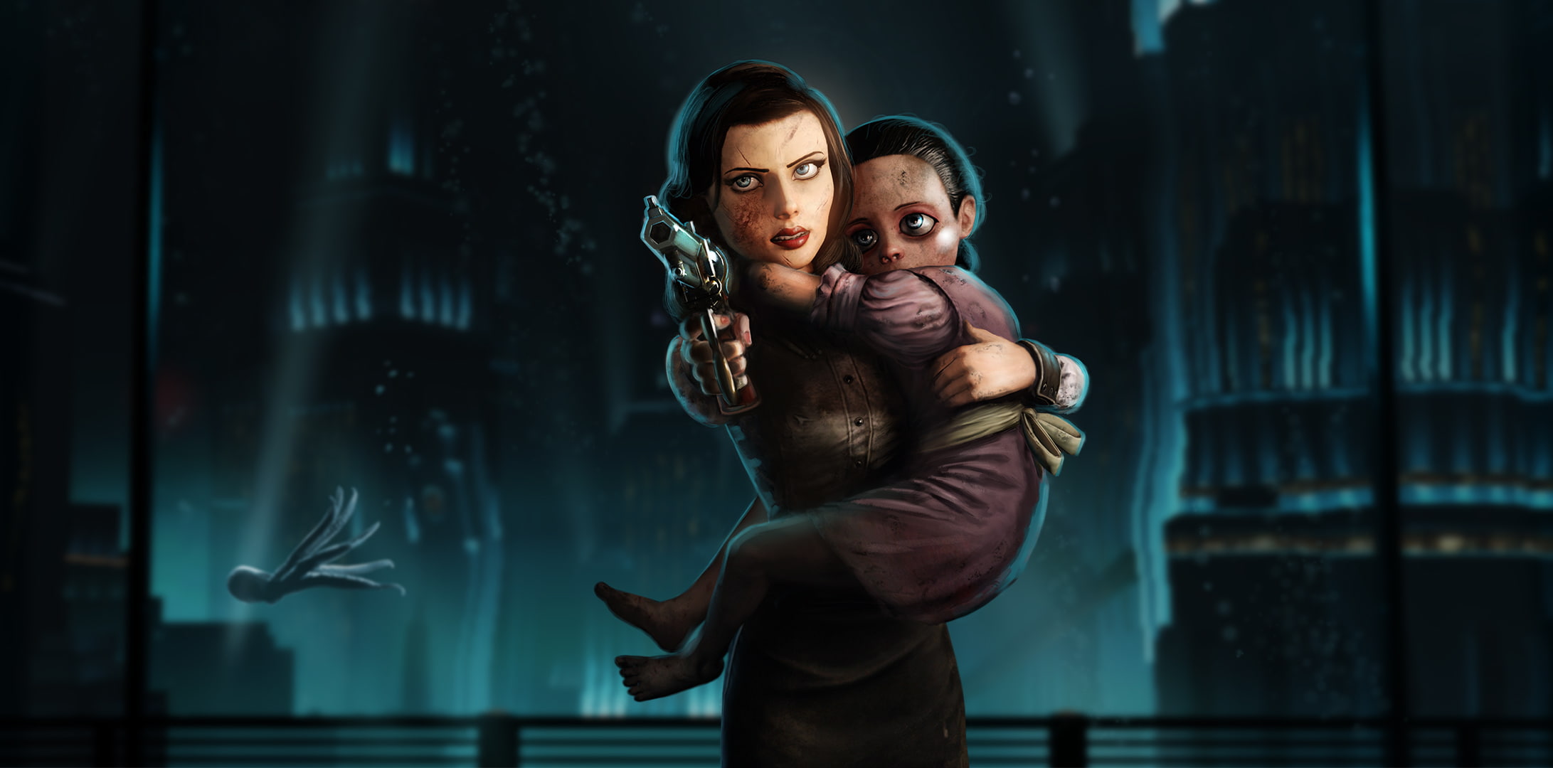 infinite, games, bioshock, irrational, k, 1080P, HD Wallpaper