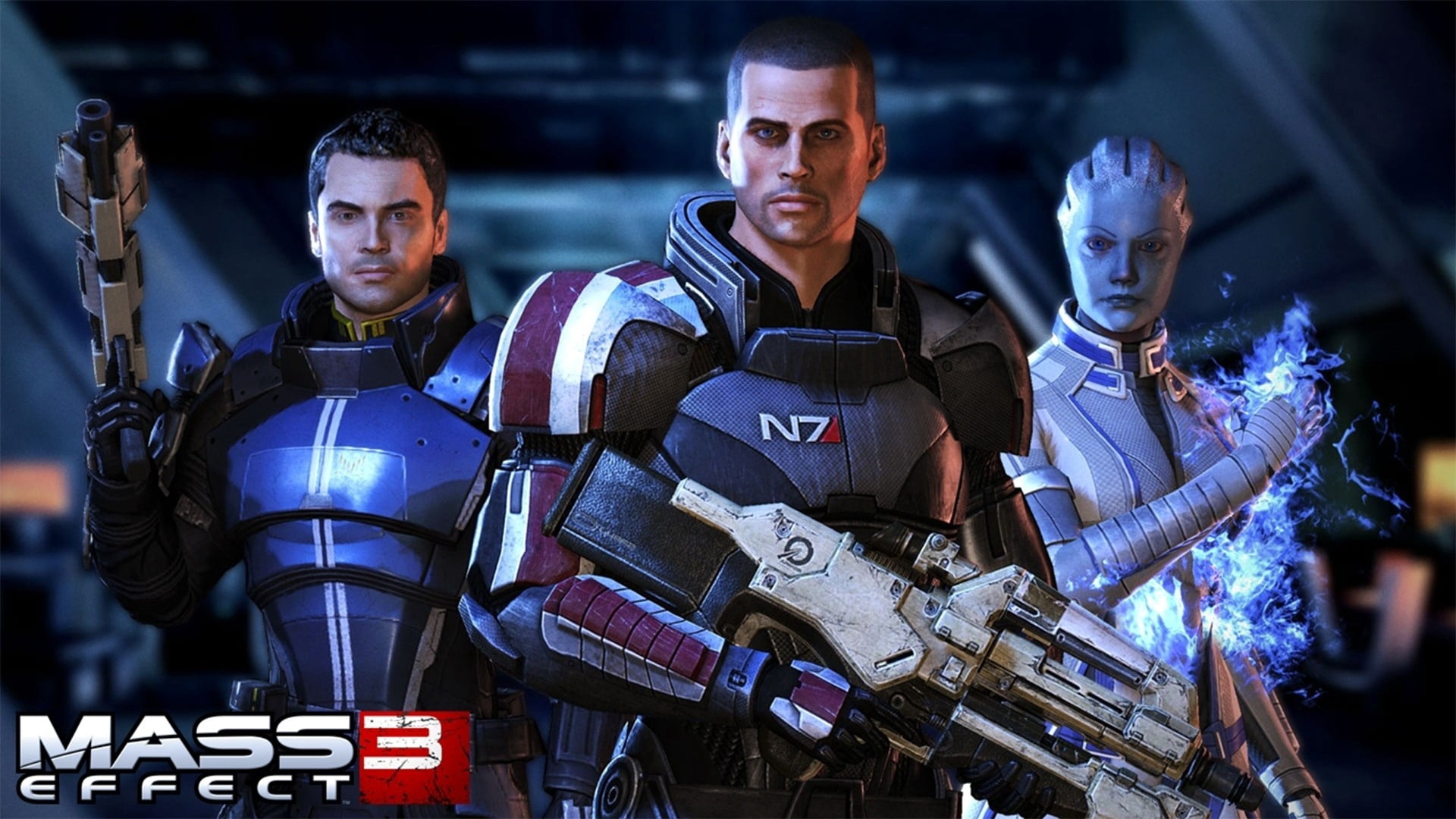males, nightlife, mass, men, war, 1080P, standing, young men, editorial, shepard, computer, heroes, waist up, industry, effect, uniform, group of people, HD Wallpaper