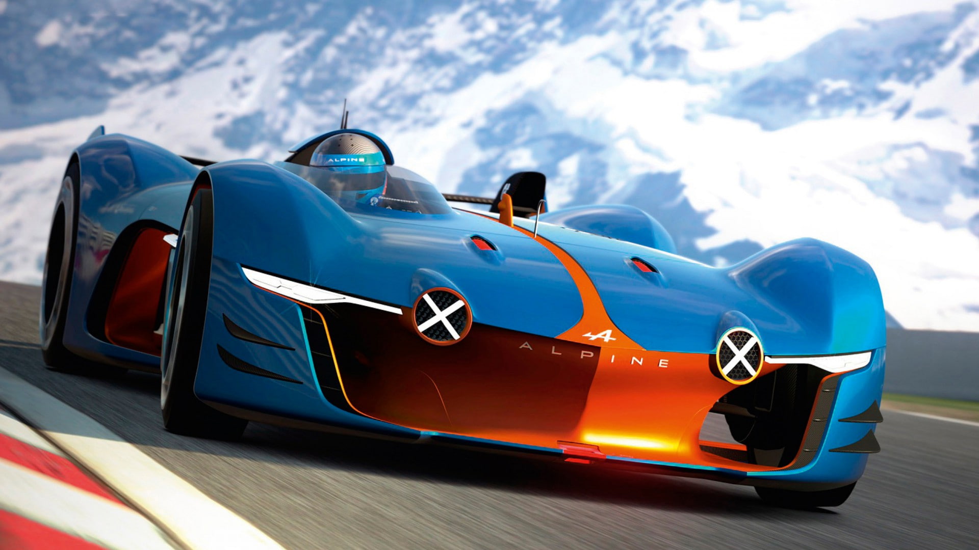 gran, 1080P, turismo, alpine, 2015, car, renault, hd, vision, HD Wallpaper