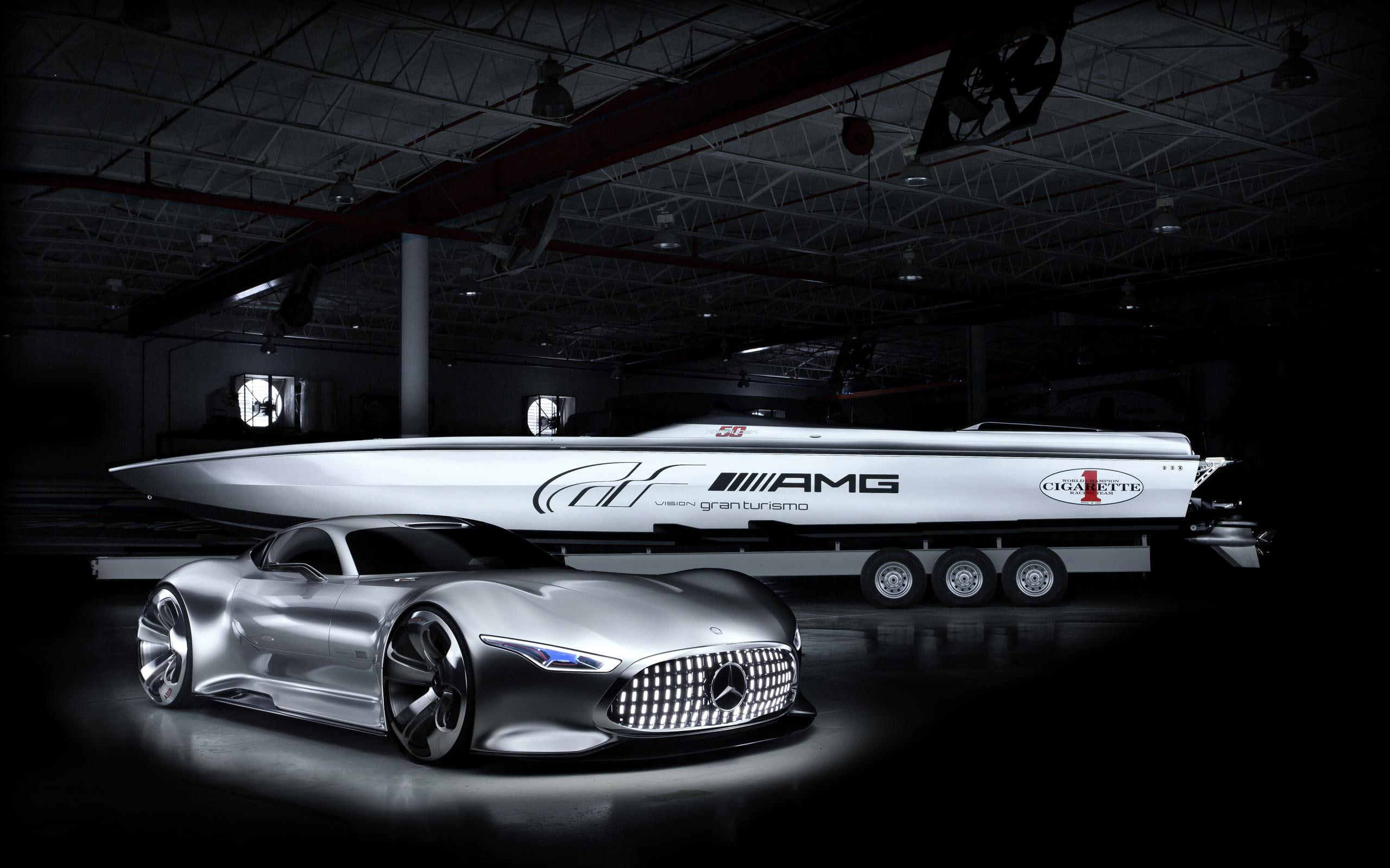 mercedes, cigarette, super, vision, benz, racing, 2K, silver, car, cars, 2014, mercedes benz, gt, HD Wallpaper