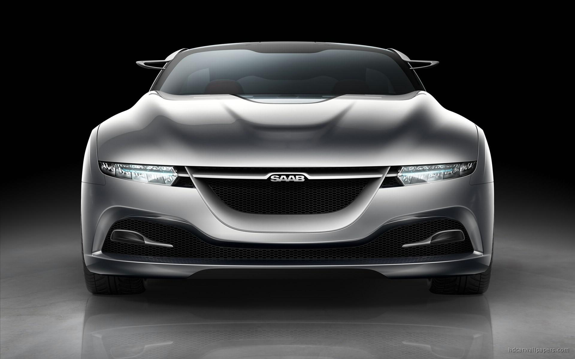 cars, saab, concept, silver, phoenix, car, 2011, 1080P, HD Wallpaper