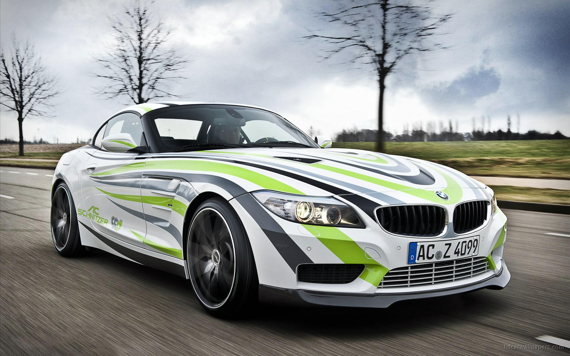 bmw, concept, green, cars, sports, 1080P, car, gray, white, 2011, HD Wallpaper