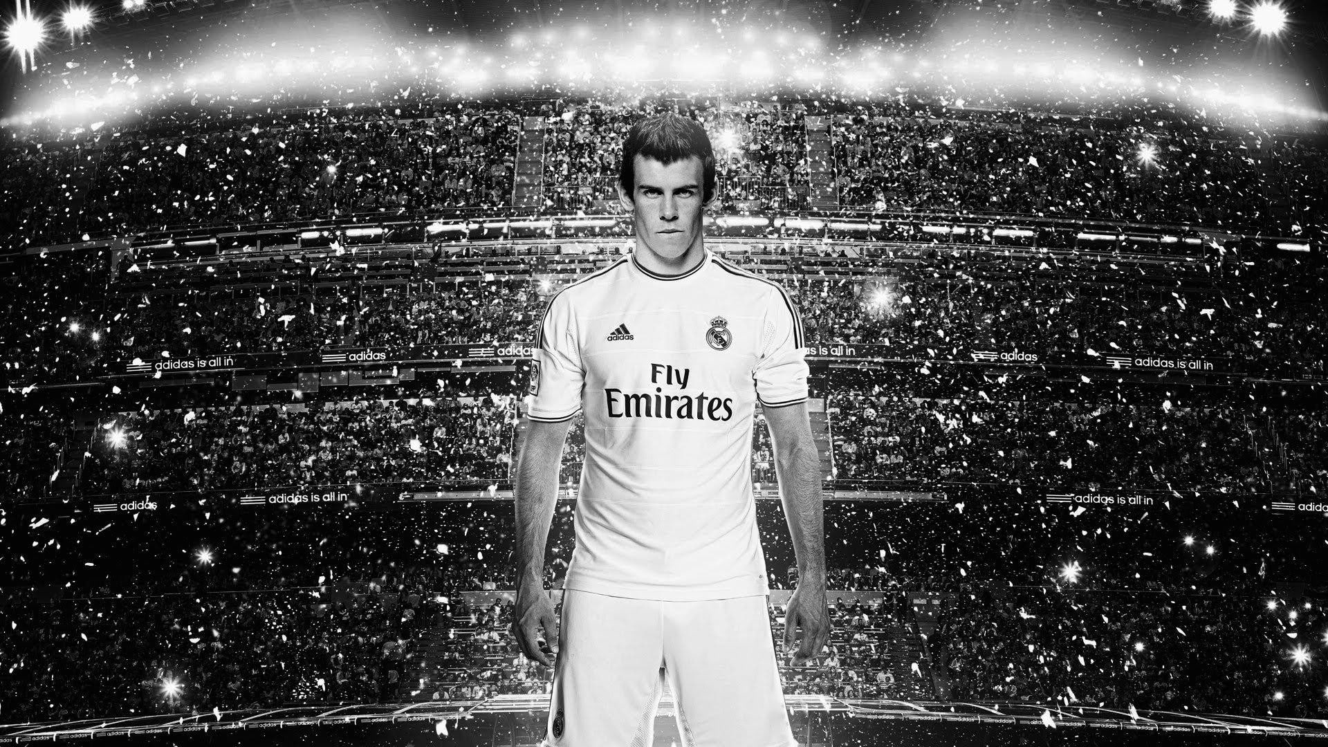 1080P, three quarter length, soccer, stadium, sport, portrait, front view, looking at camera, lifestyles, young adult, young men, real people, text, western script, HD Wallpaper