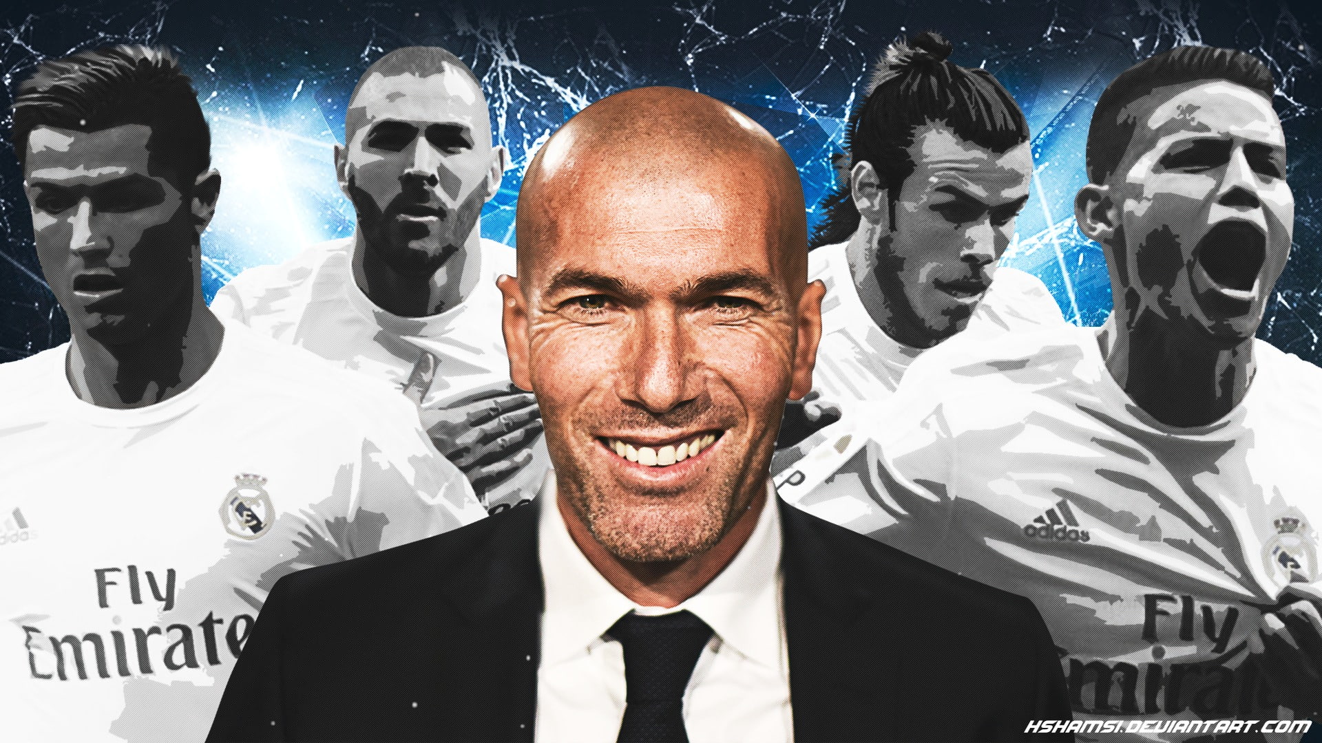 James Rodrigues, Cristiano Ronaldo, champions league, football, Gareth Bale, Karim Benzema, Real Madrid, 1080P, HD Wallpaper